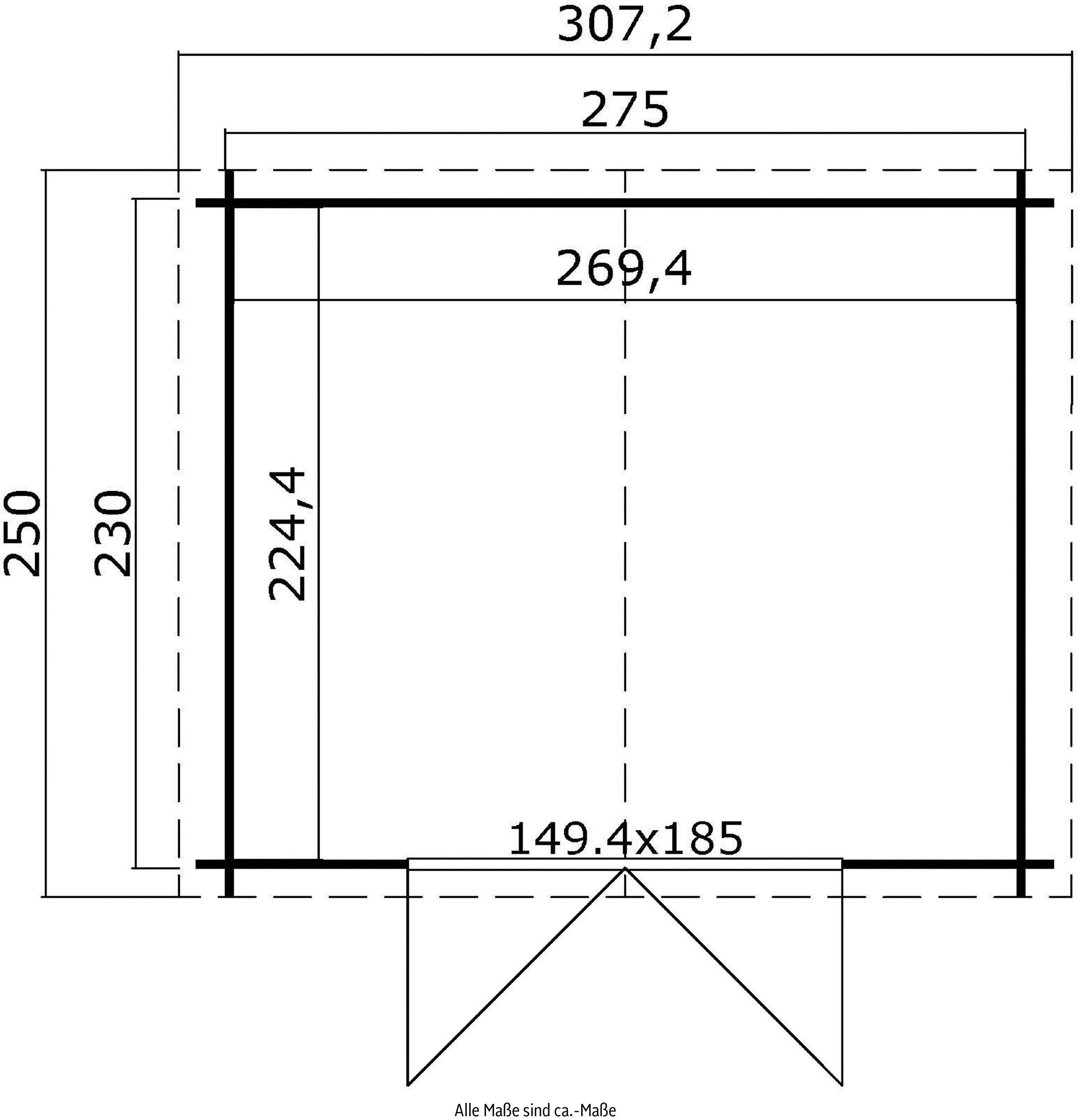LASITA MAJA Gartenhaus »NORAH 230«
