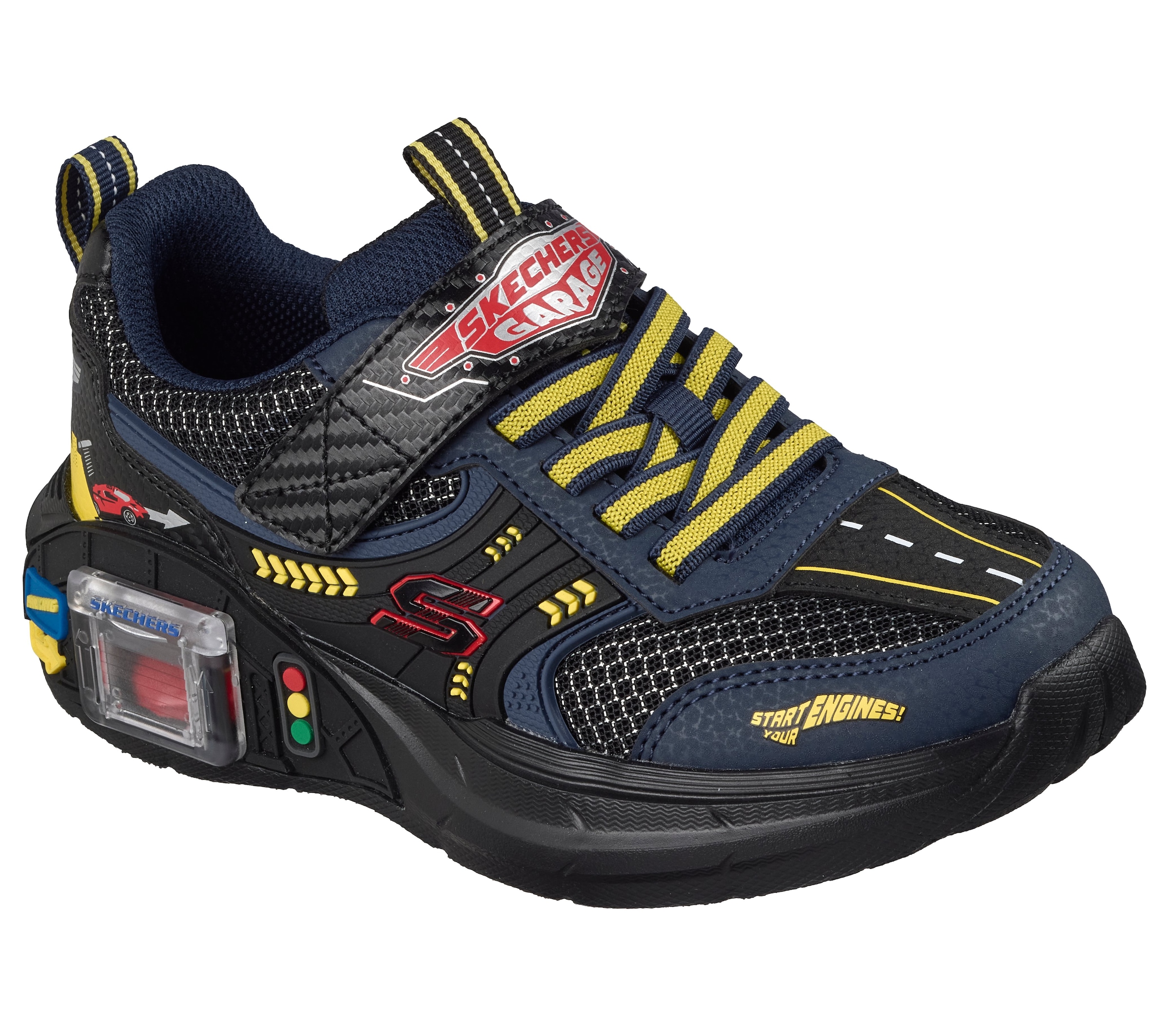 Skechers Sneaker »Compartment & Two Toy Cars«  Kinderschuh mit integriertem Toy Car, Größenschablone zum Download