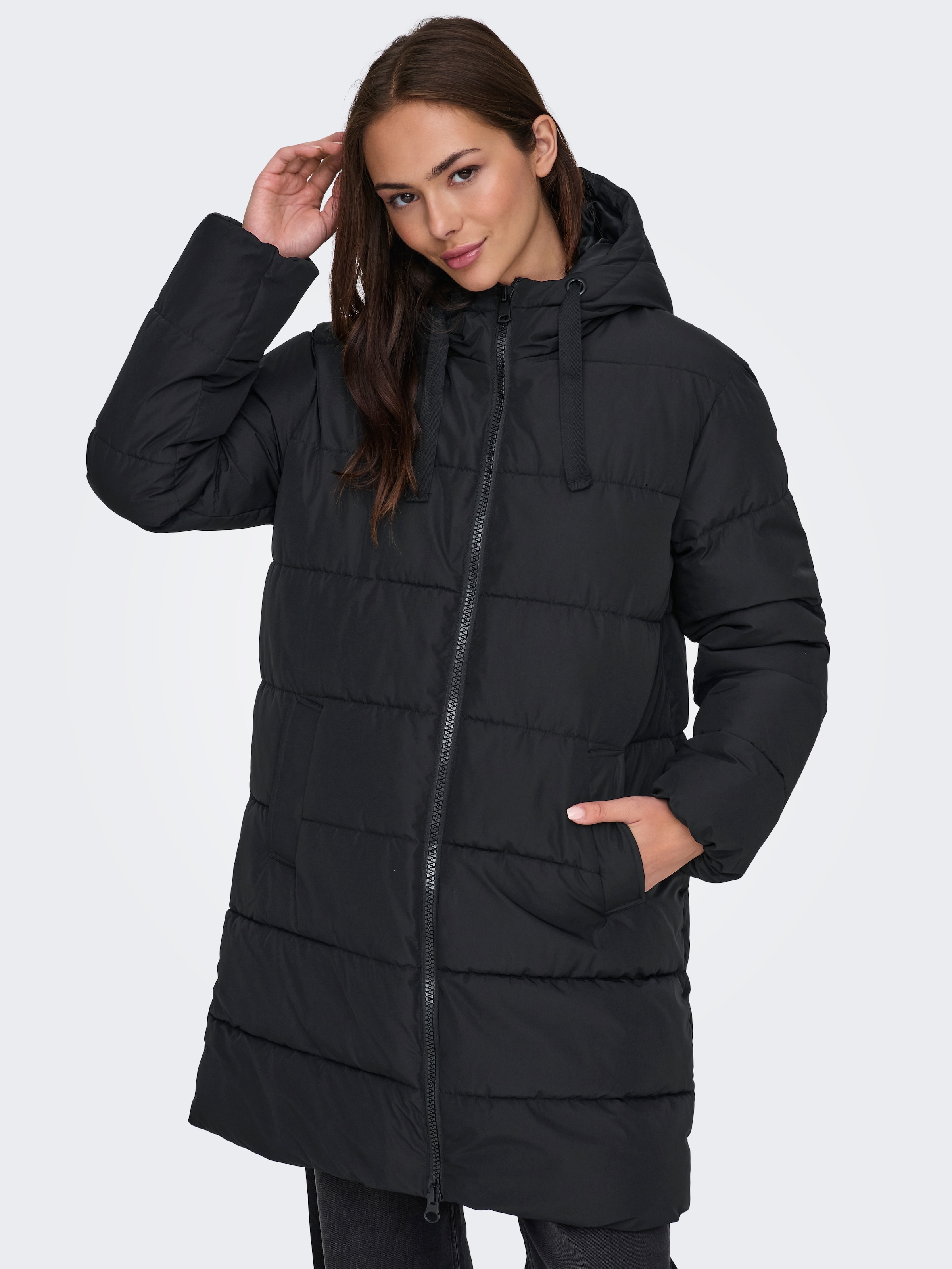 ONLY Steppmantel »ONLCLAIR PUFFER HOOD COAT OTW CC«