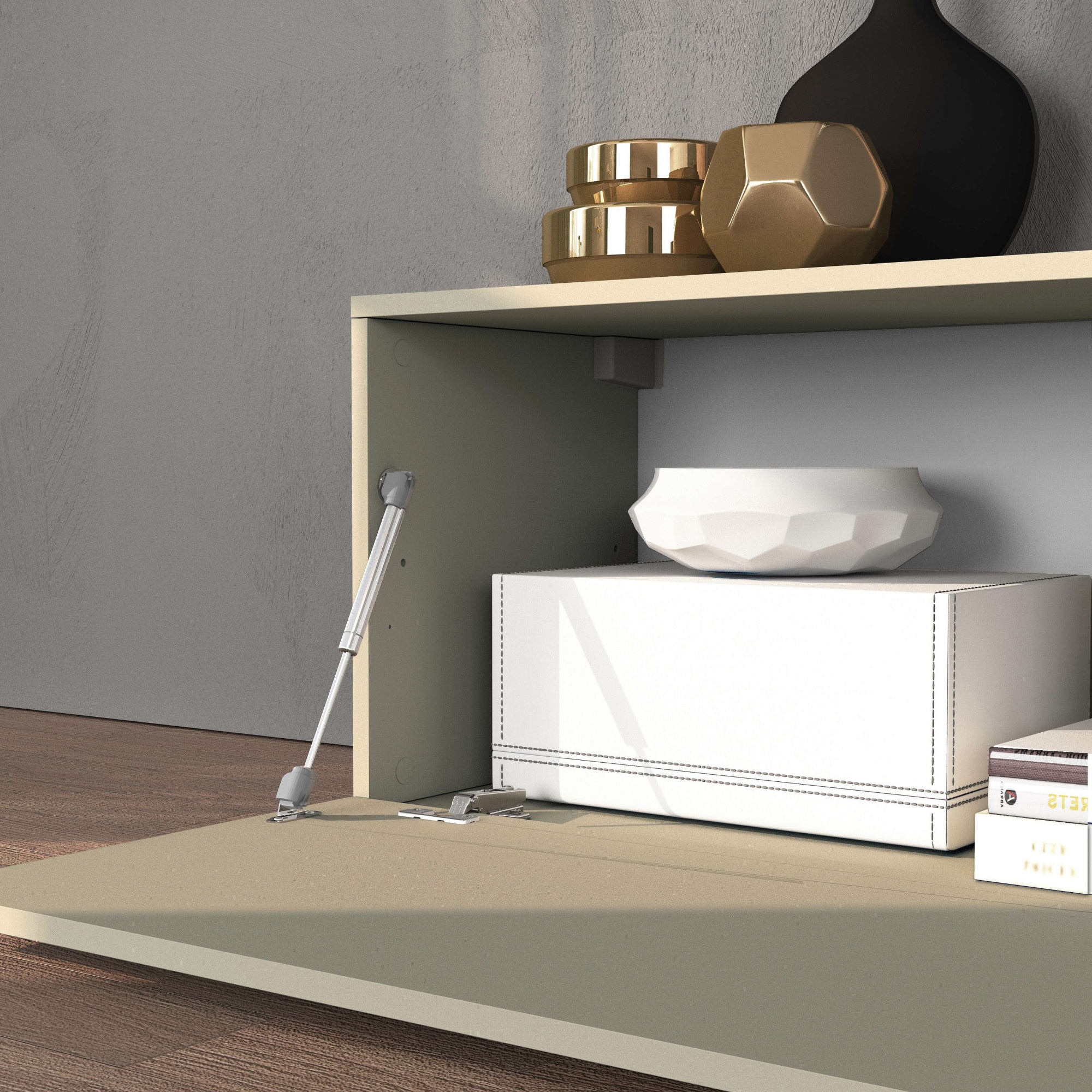 OTTO home TV-Wand »Chronos TV-Set, Wohnwand – Elemente frei platzierbar, Made in Italy« Set, 2-er set, 2 Stk. tlg.