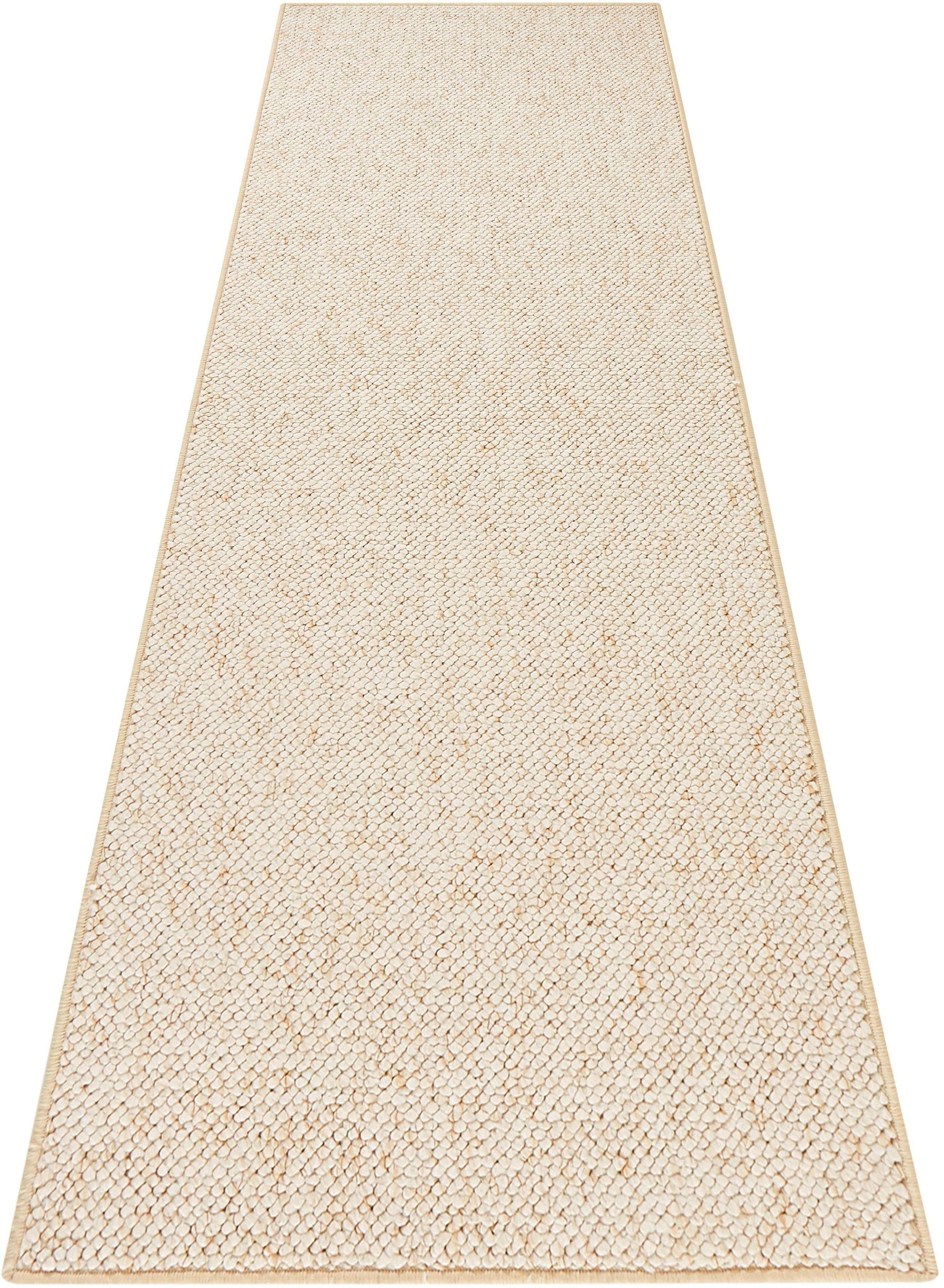 HANSE Home Teppich »Wolly 2«, rechteckig, 12 mm Höhe, Flachgewebe, Läufer, Skandi, Woll-Optik, Esszimmer, Wohnzimmer, Flur