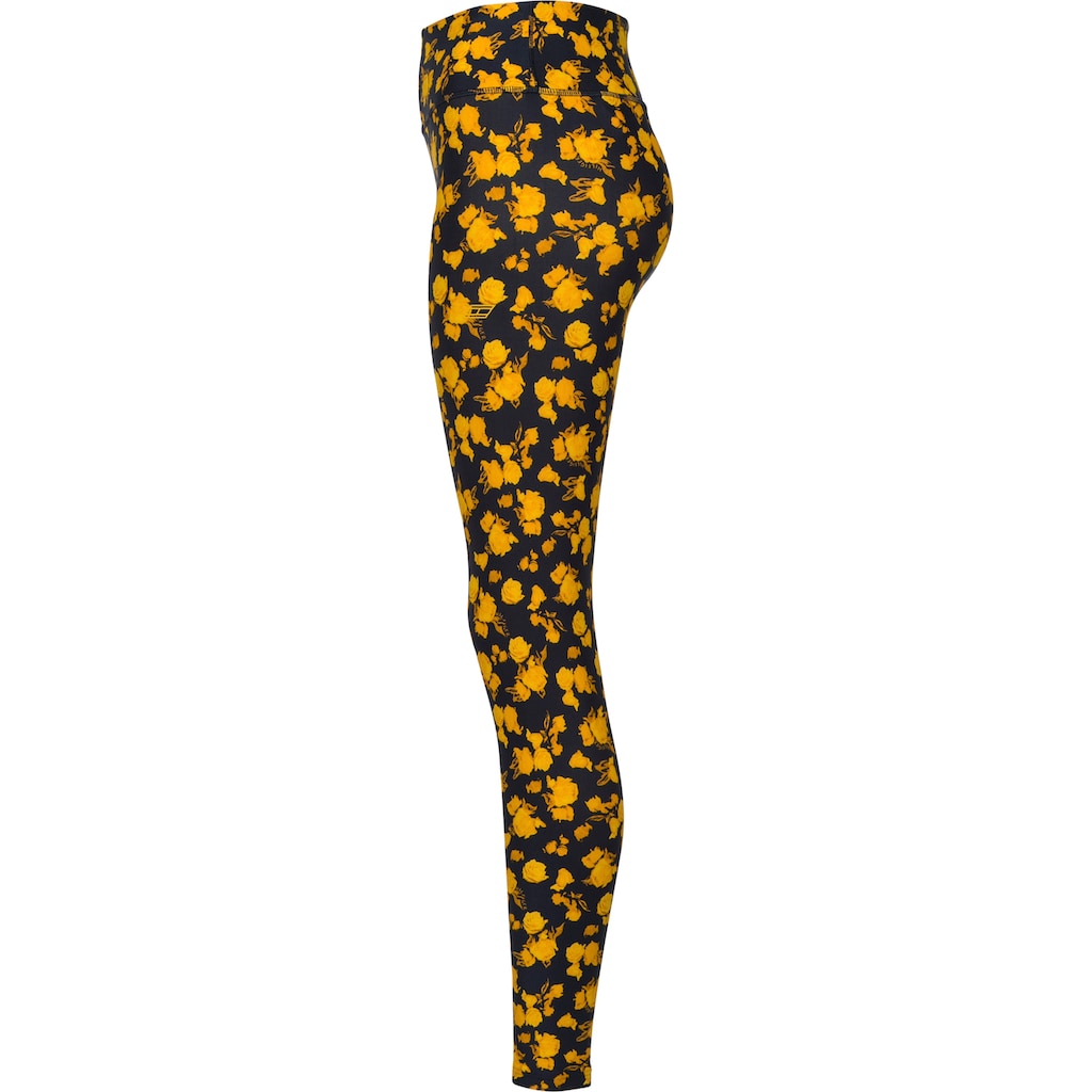 Tommy Hilfiger Sport Funktionsleggings »HW AOP LEGGING«, (1 tlg.), mit floralem Allover Print und Logo-Schriftzug