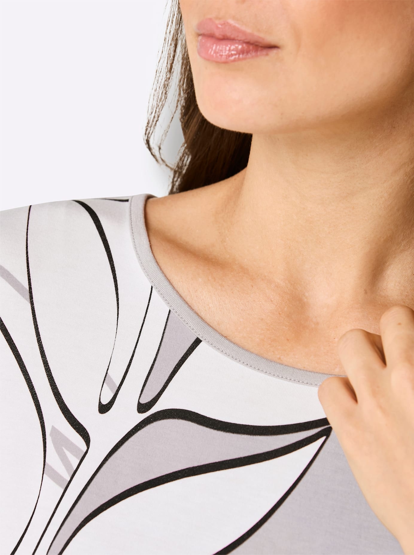 CREATION L PREMIUM Print-Shirt »Modal-Shirt« 1 tlg.