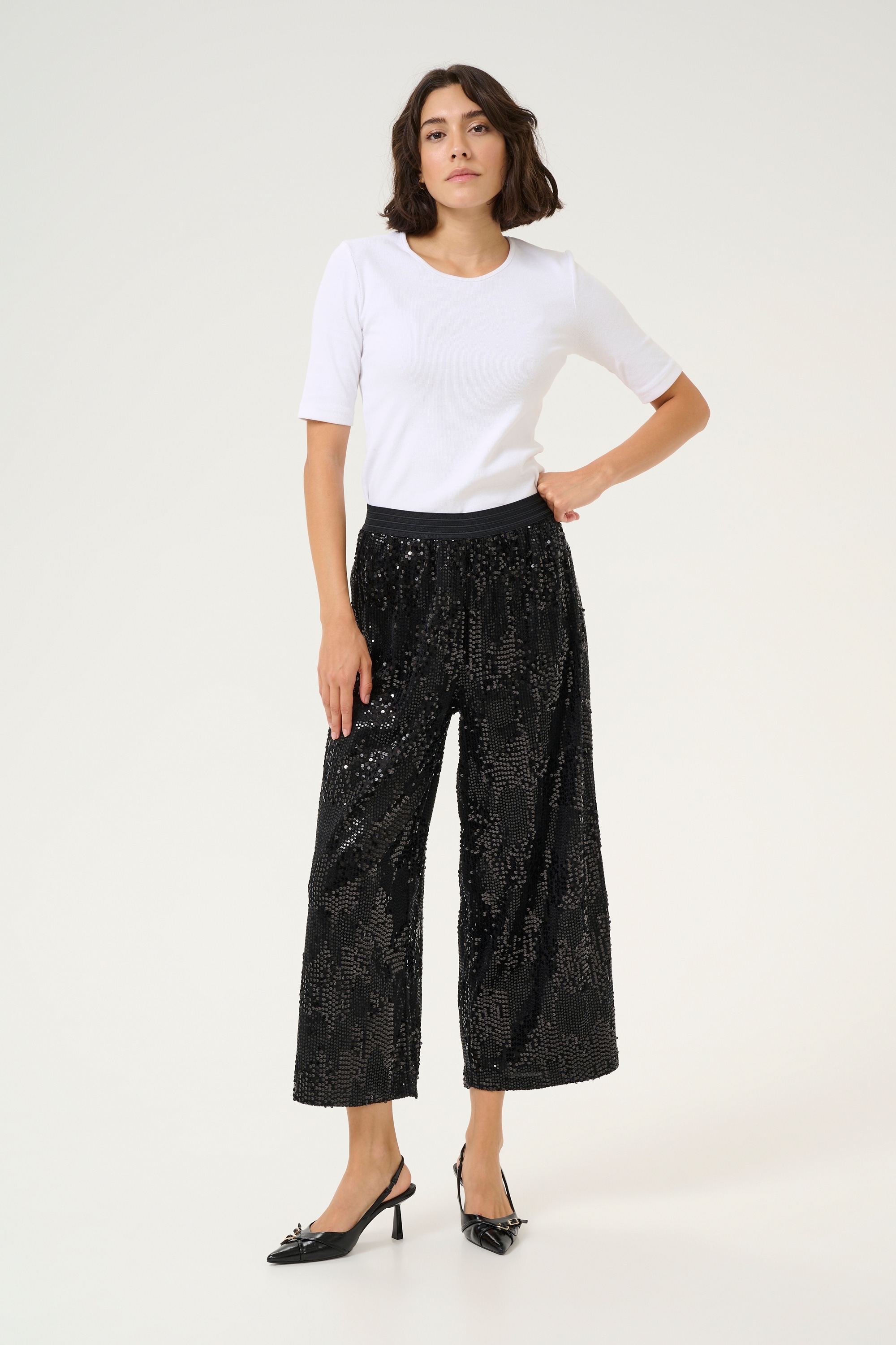KAFFE Jerseyhose »Jerseyhose KAamalie«