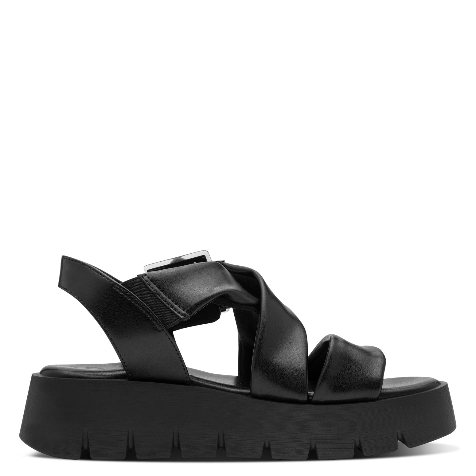 MARCO TOZZI Keilsandalette  , Plateau, Sommerschuh, Riemchensandale mit Feel Me-Ausstattung
