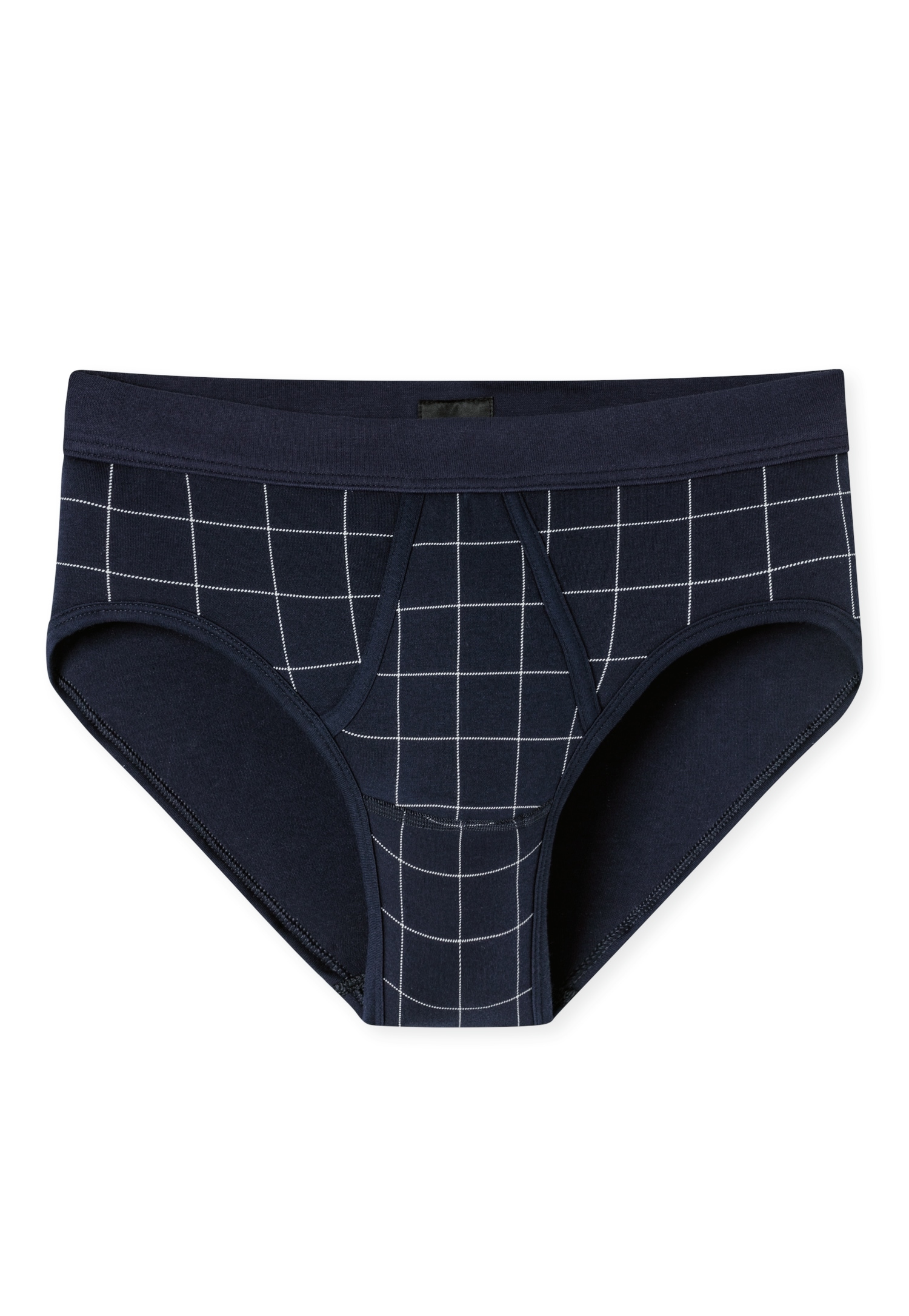 Schiesser Slip »Fine Interlock« mit Eingriff, kariert