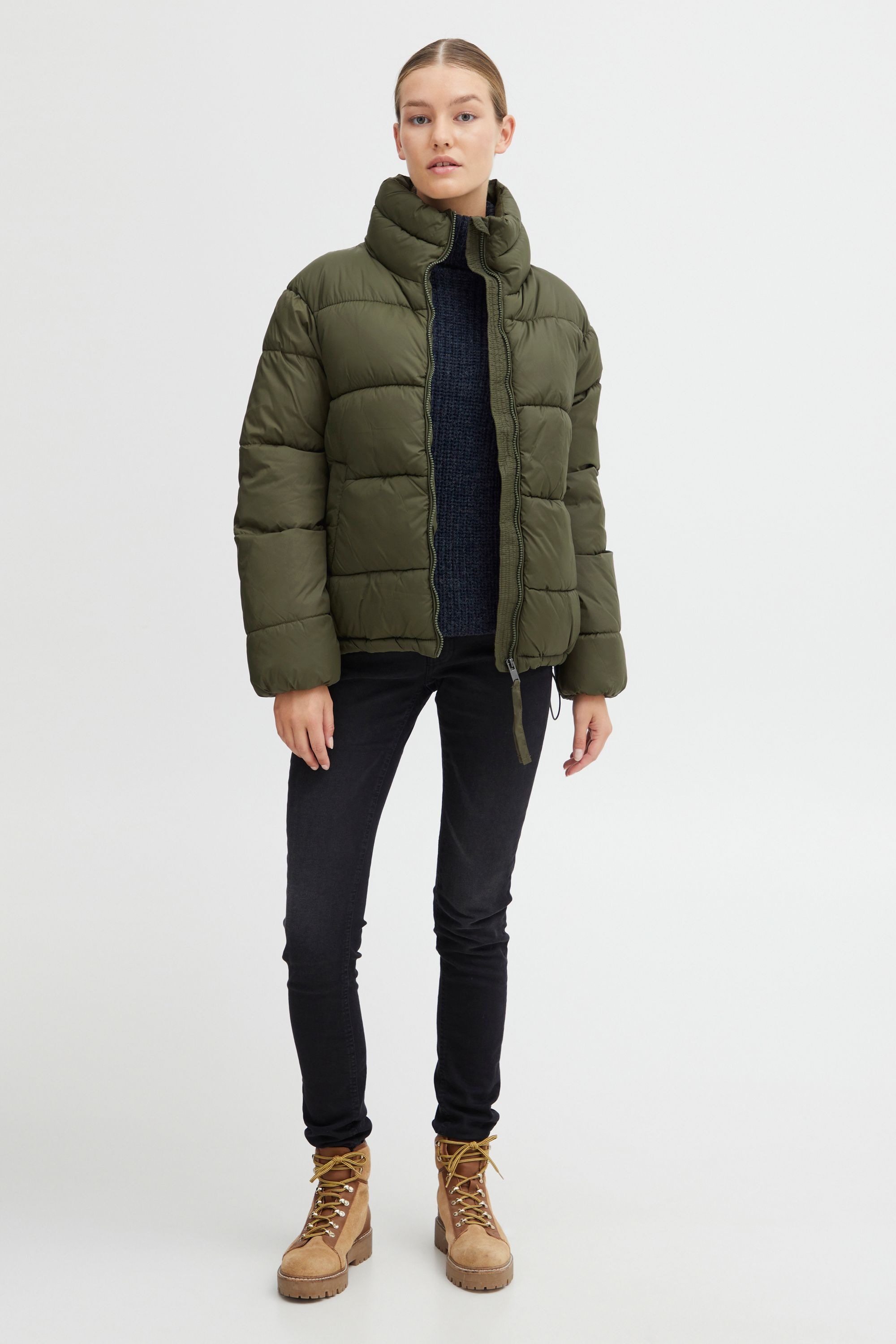 OXMO Steppjacke »Steppjacke OXBodila«, ohne Kapuze