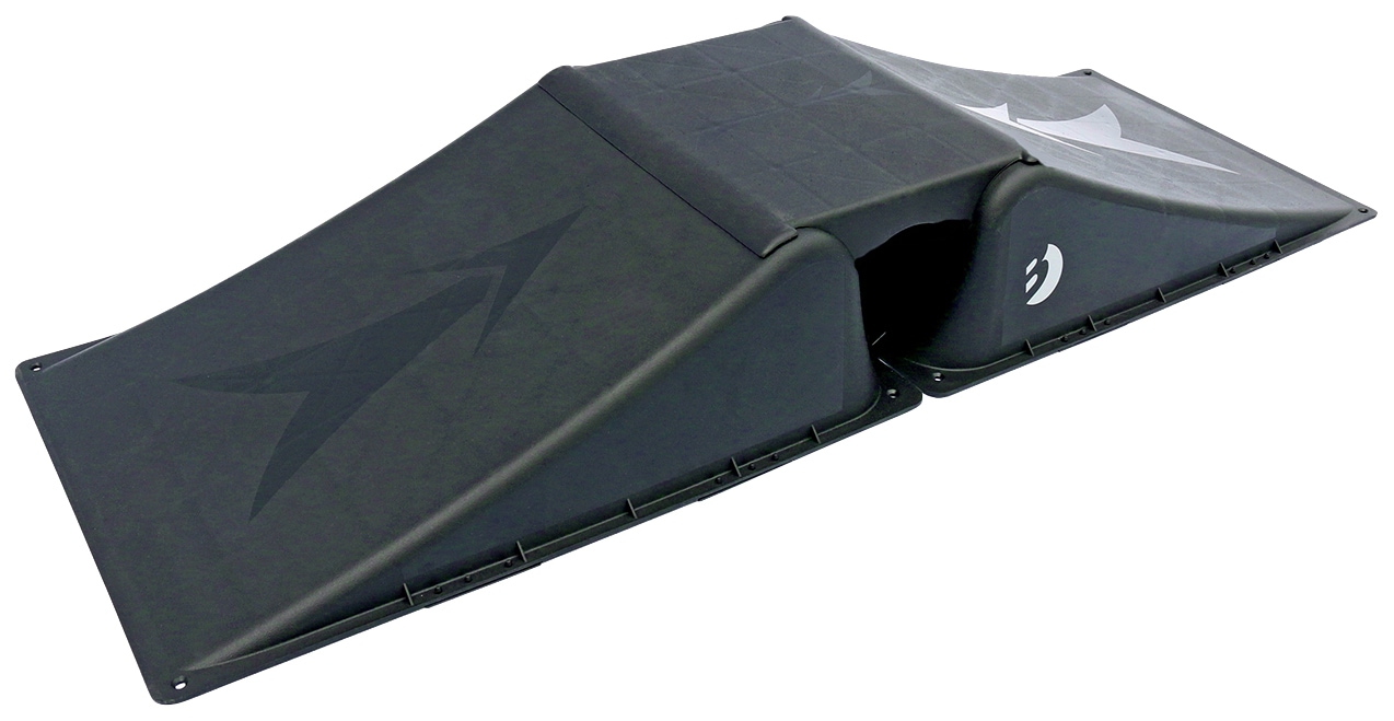 Best Sporting Skaterrampe »HI Impact 30010+30013«, (Set, 2 Rampen, Verbindungsstück, rundes Mittelstück)