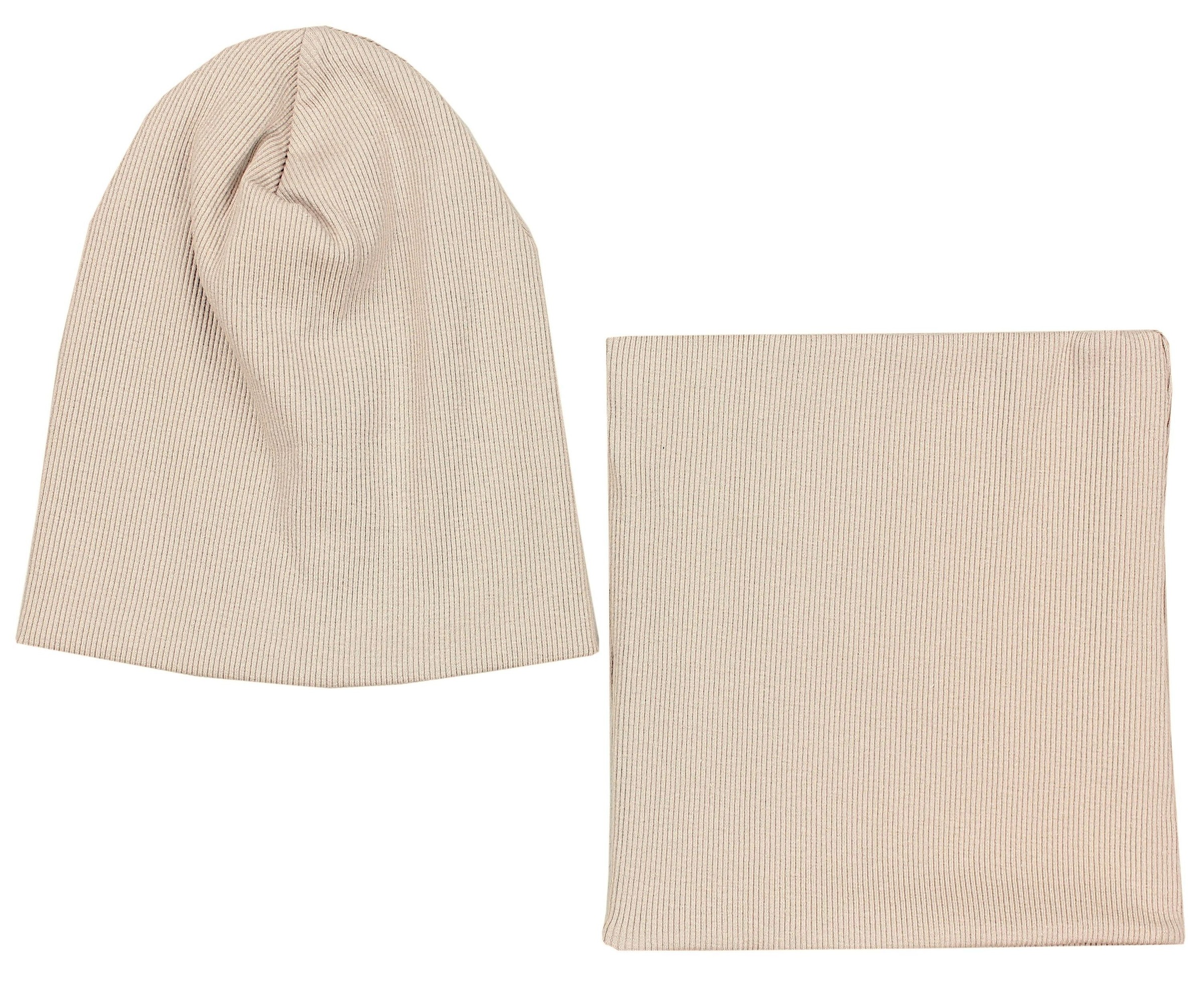 ALKATO Beanie »Mütze Alkato Unisex Beanie Mütze und Schal Set Uni«