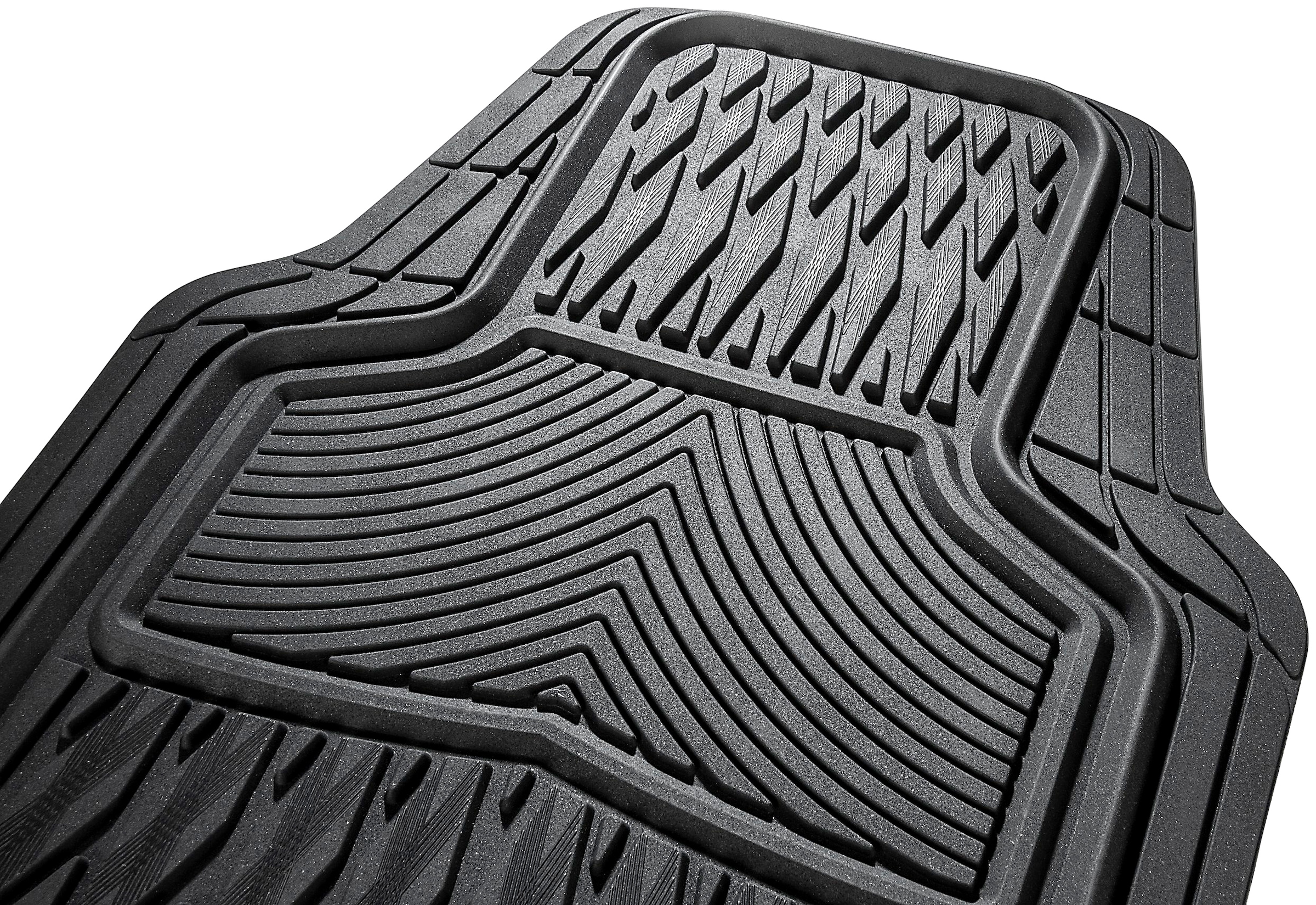 CarFashion Universal-Fußmatten »Allwetter Auto Fußmatten Set Macao«, Kombi/PKW, (Set, 4 St.), universal passend, zuschneidbar, wasserabweisend, rutschsicher, robust