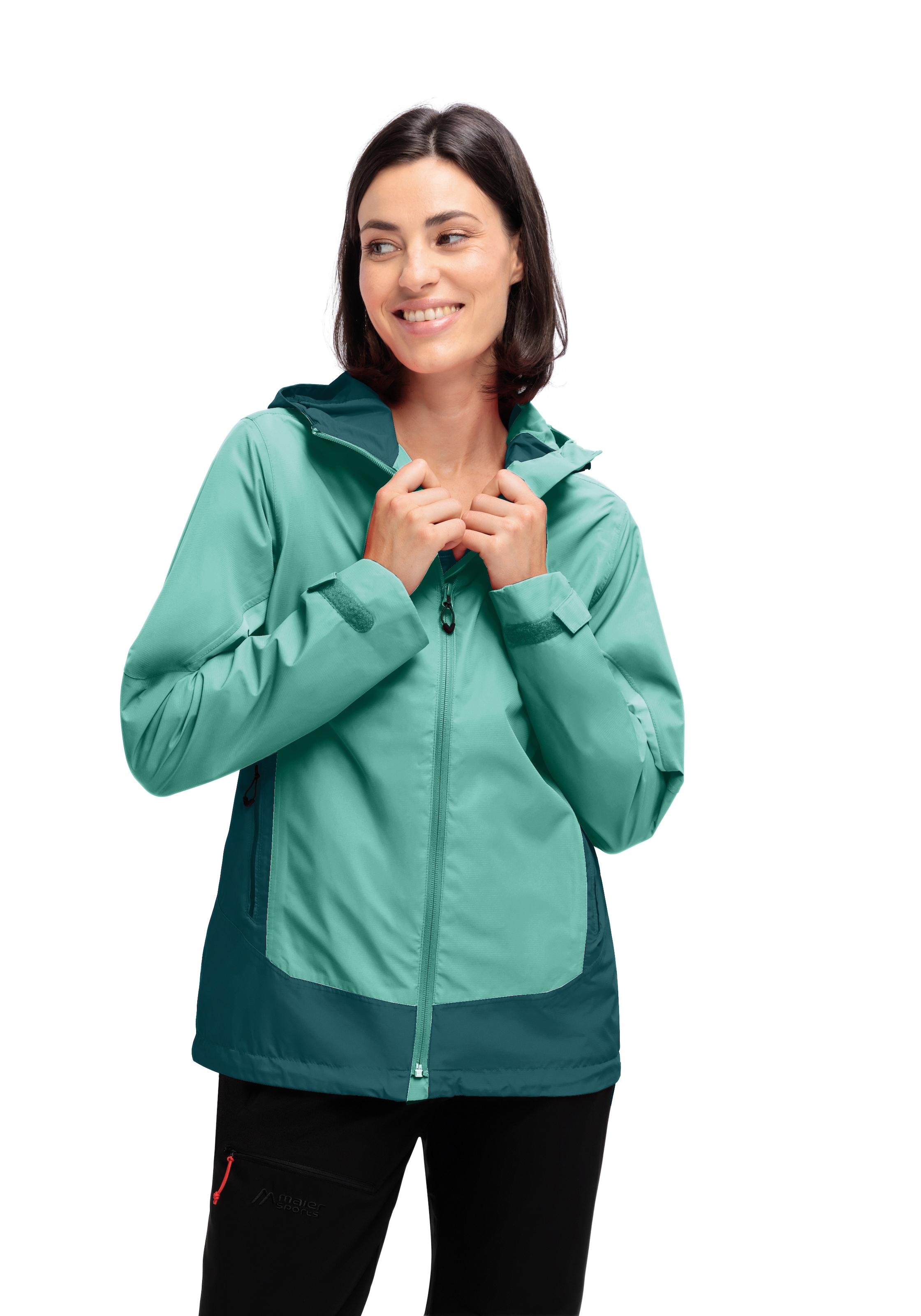 Maier Sports Regenjacke »Brocken W« Damen Jacke wasserdicht, moderner Windbreaker, Outdoorjacke, Reg. Fit