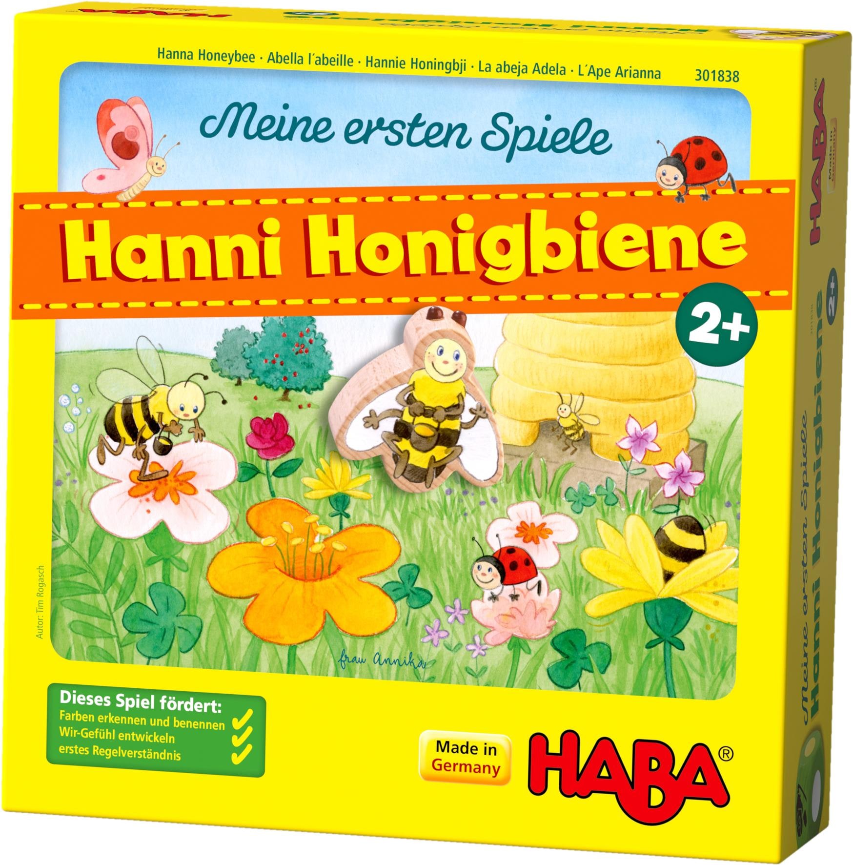 Spiel »Meine ersten Spiele - Hanni Honigbiene«, Made in Germany