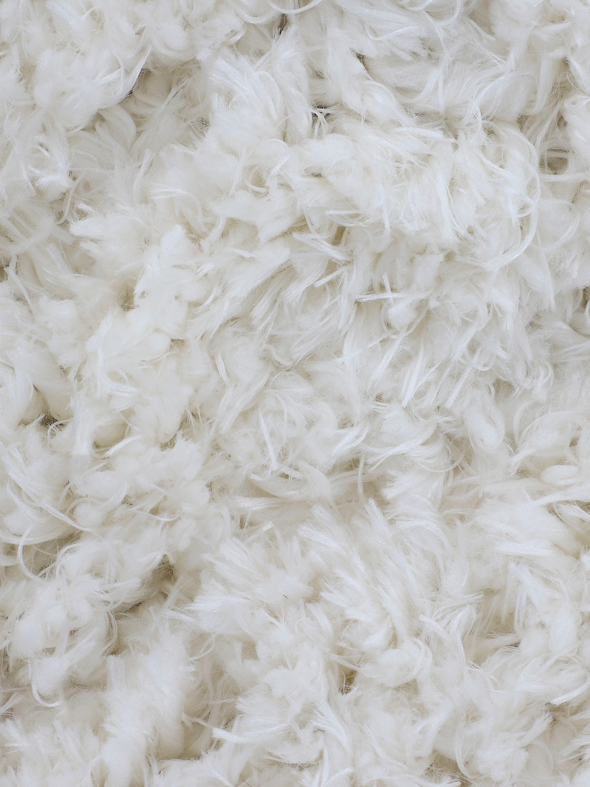 carpetfine Hochflor-Teppich »Eddy«, rechteckig, 30 mm Höhe, auch in quadratischer Form, mit Fransen, Wohnzimmer