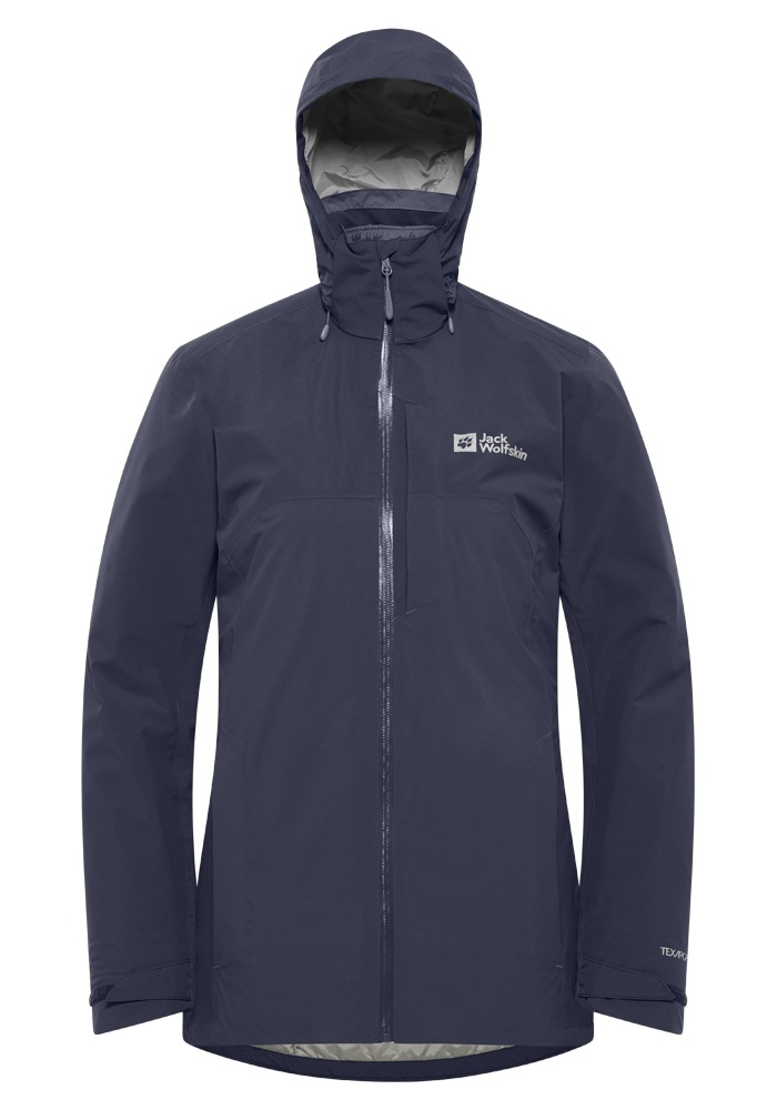 Jack Wolfskin 3-in-1-Funktionsjacke »HUNBERG 3IN1 JKT W«, mit Kapuze