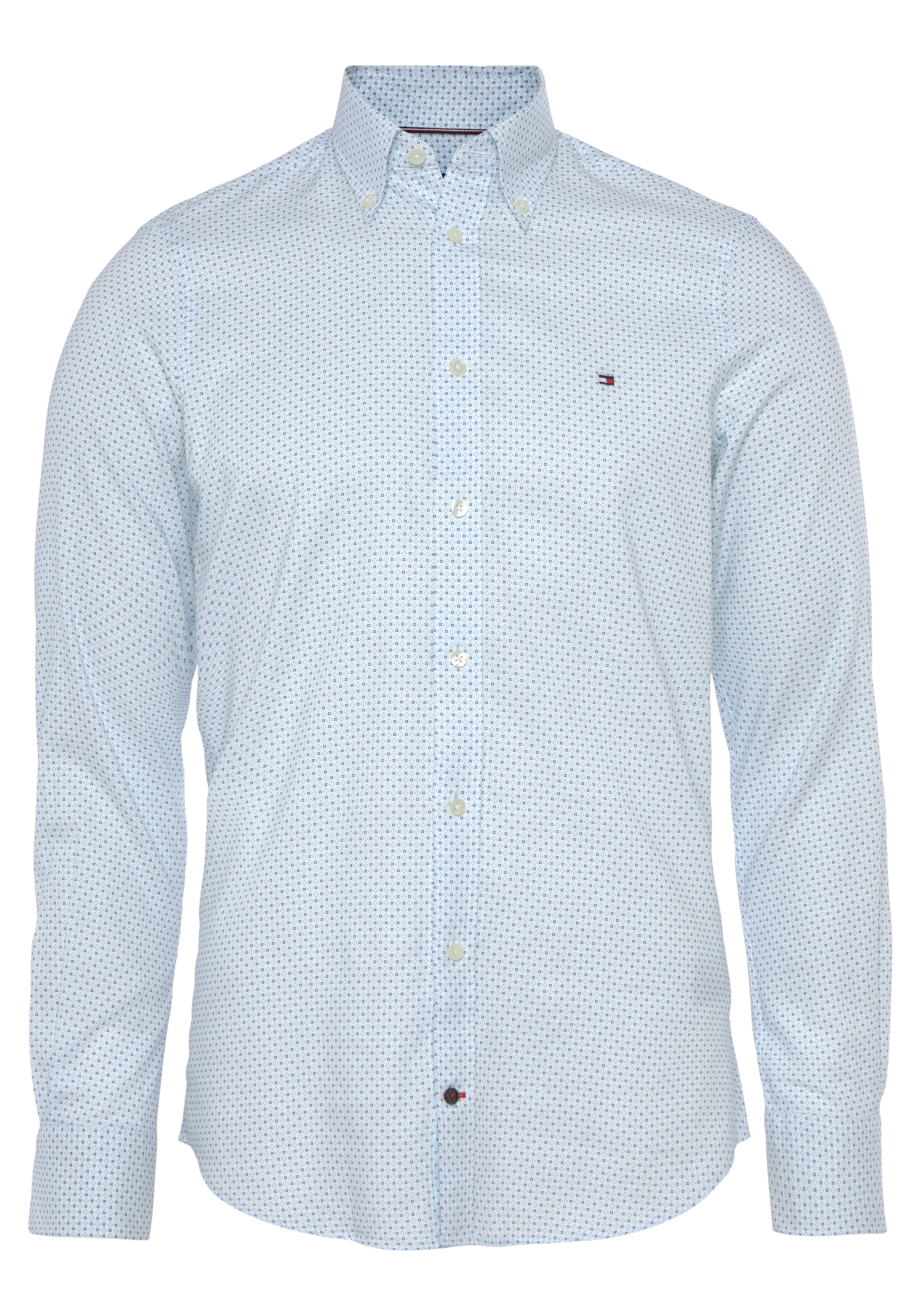 Tommy Hilfiger TAILORED Businesshemd »CL-W OXFORD PRINT SF SHIRT«