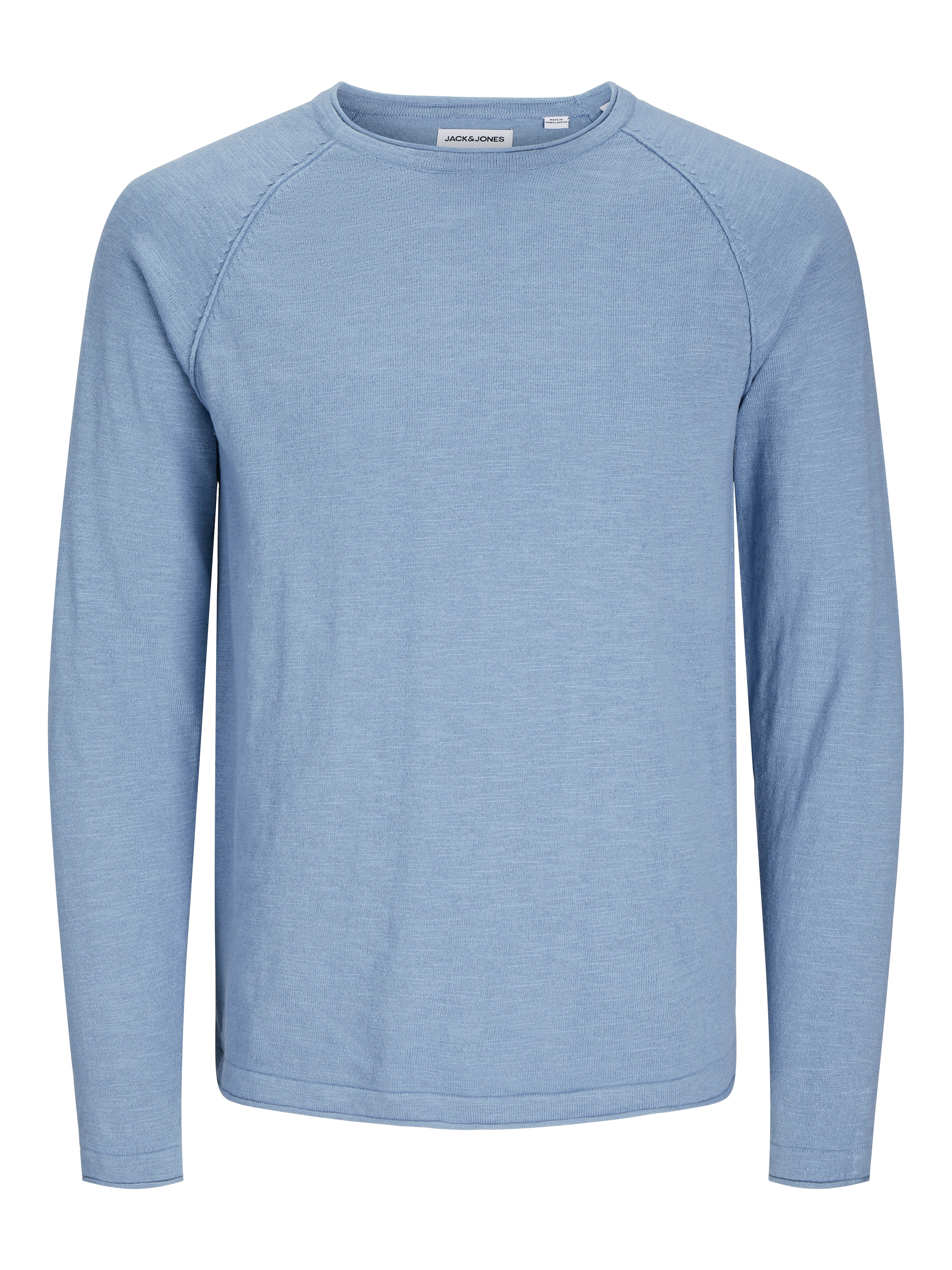 Jack & Jones Rundhalspullover »JJEBREEZE KNIT CREW NECK SN«, mit Rundhalsausschnitt