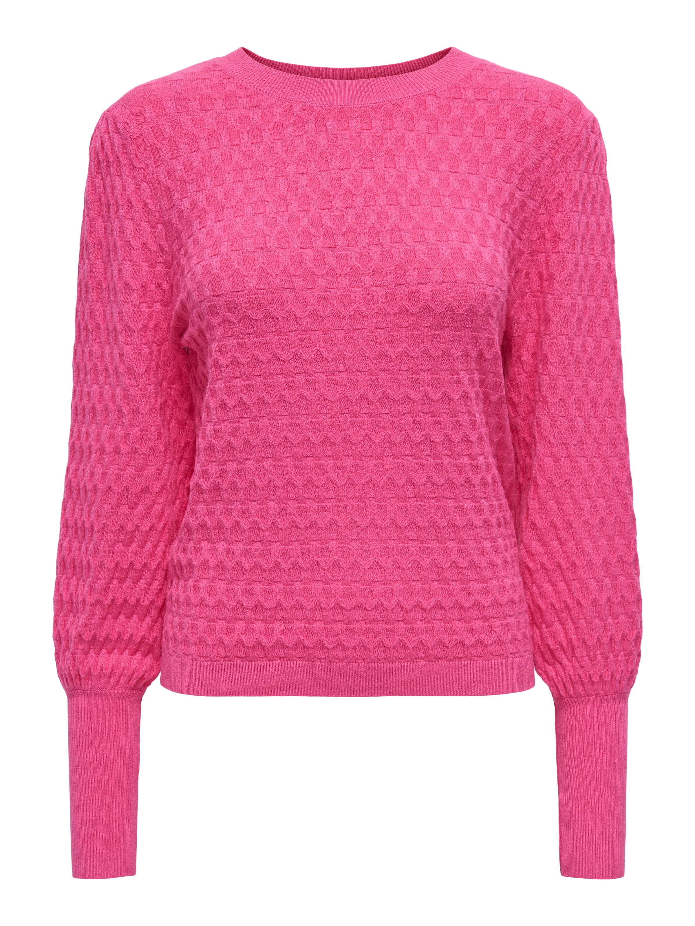 ONLY Rundhalspullover »ONLFAYE LIFE L/S PULLOVER KNT NOOS«