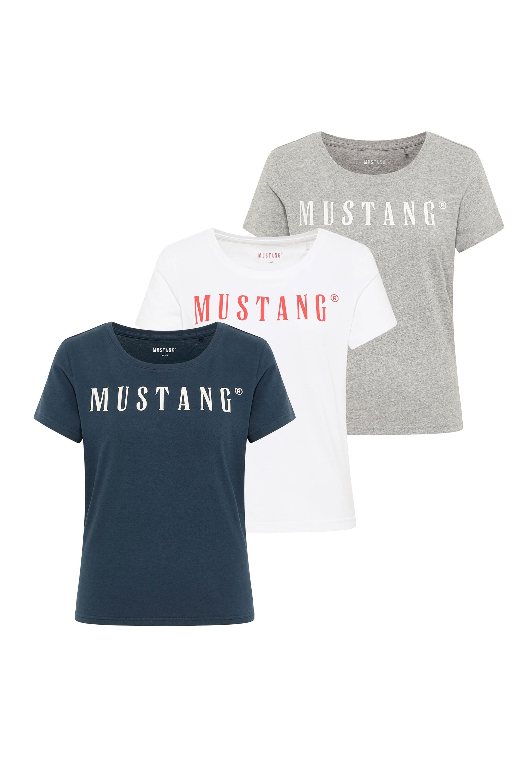 MUSTANG T-Shirt »T-Shirt Style Alma 3P 3er Pack«
