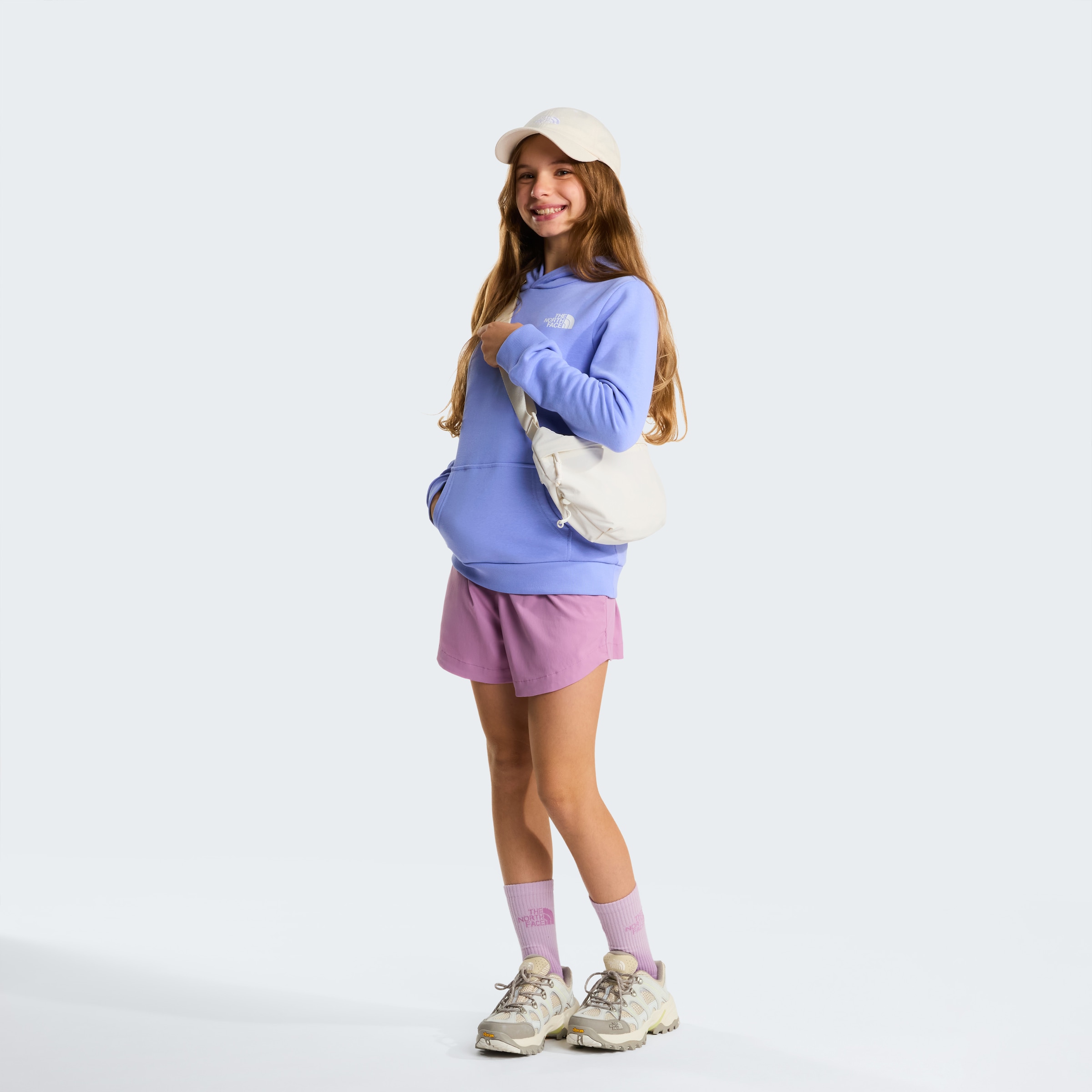 The North Face Kapuzensweatshirt »TEEN SIMPLE DOME LIGHT REG HOODIE«, für Jugendliche, sportlicher Stil, aus Baumwolle und Polyester
