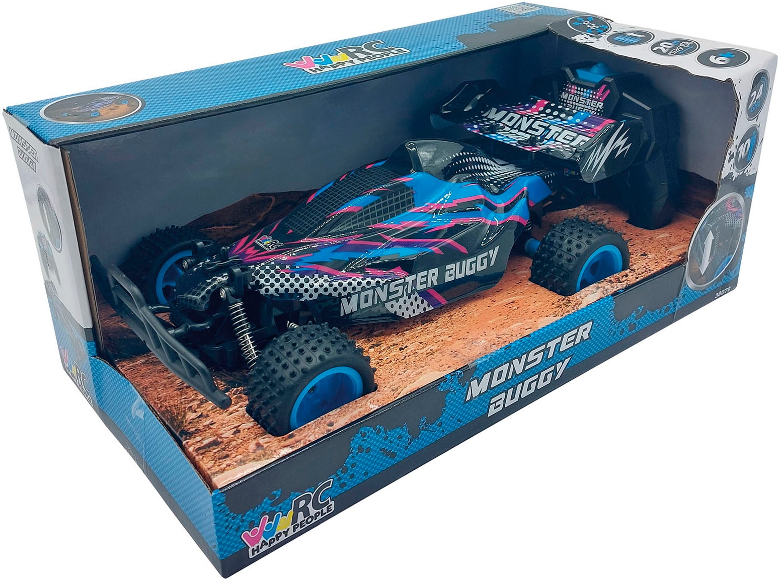 Happy People RC-Buggy »Monster Buggy«, mit Fernbedienung