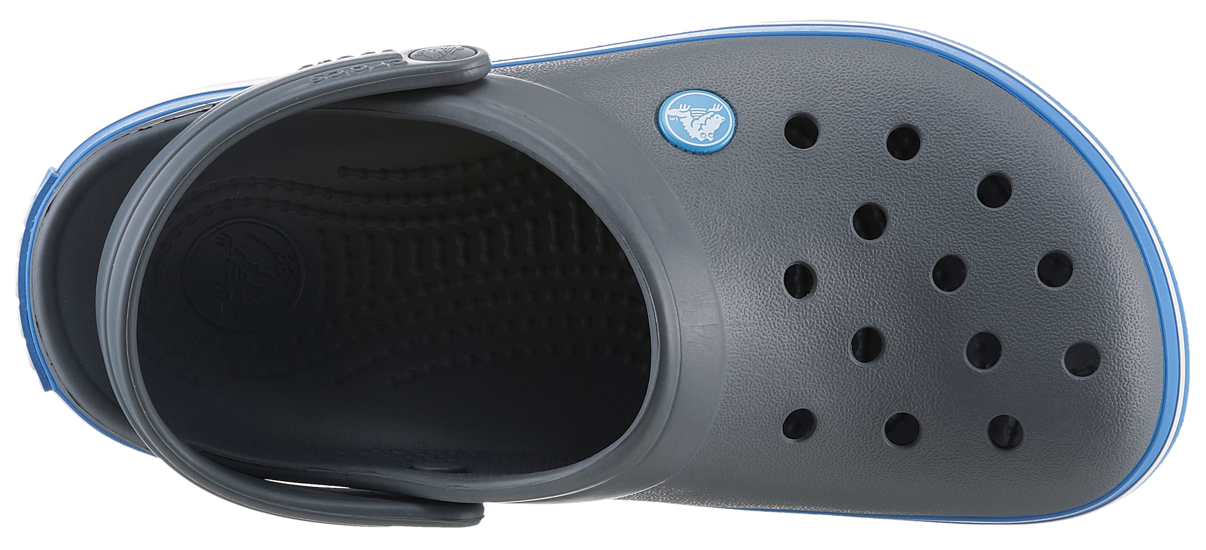 Crocs Clog »Crocband«, Sommerschuh, Gartenschuh, Poolslides, mit farbiger Laufsohle