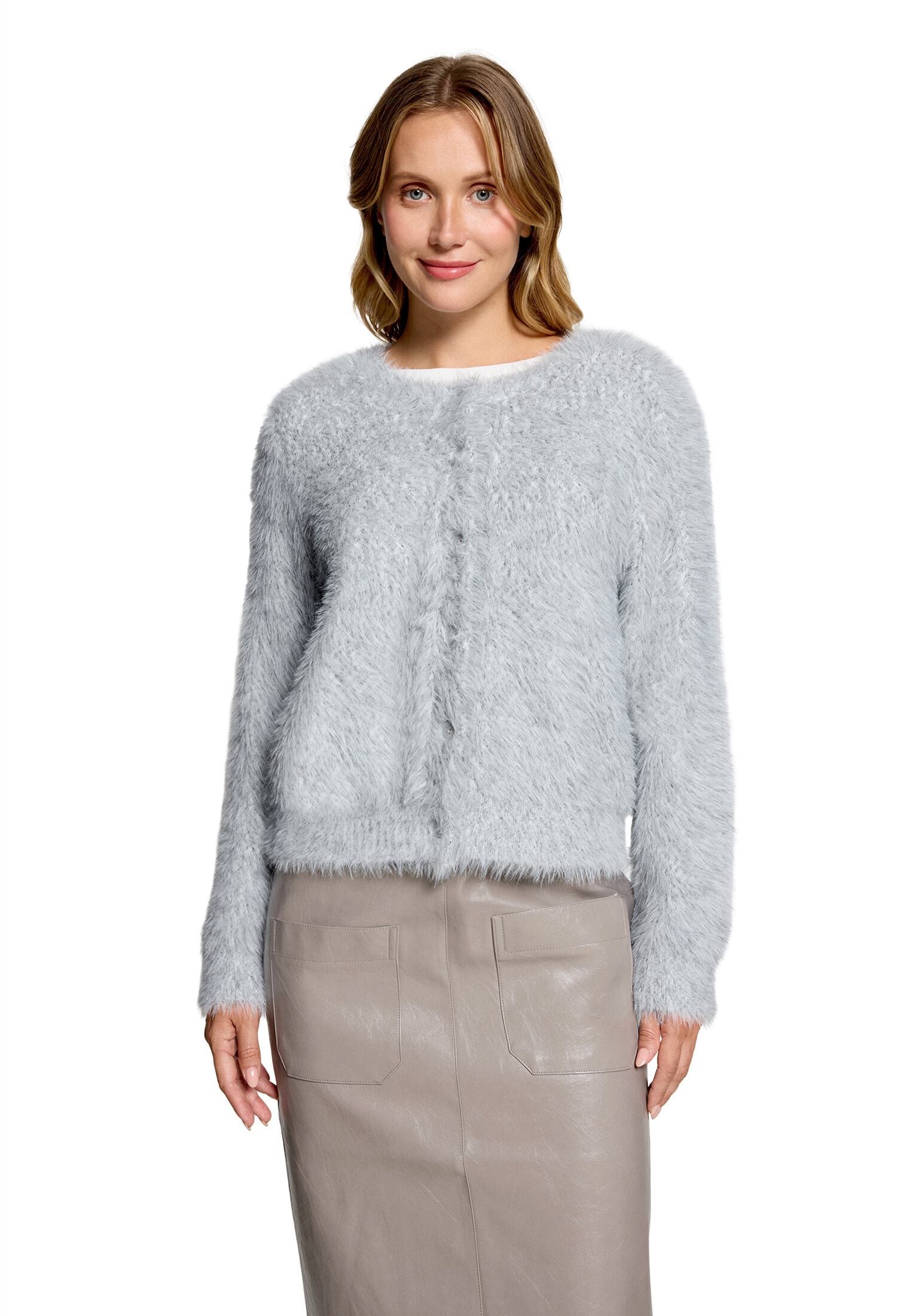 Cartoon Cardigan »Strick-Cardigan mit Rundhalsausschnitt«