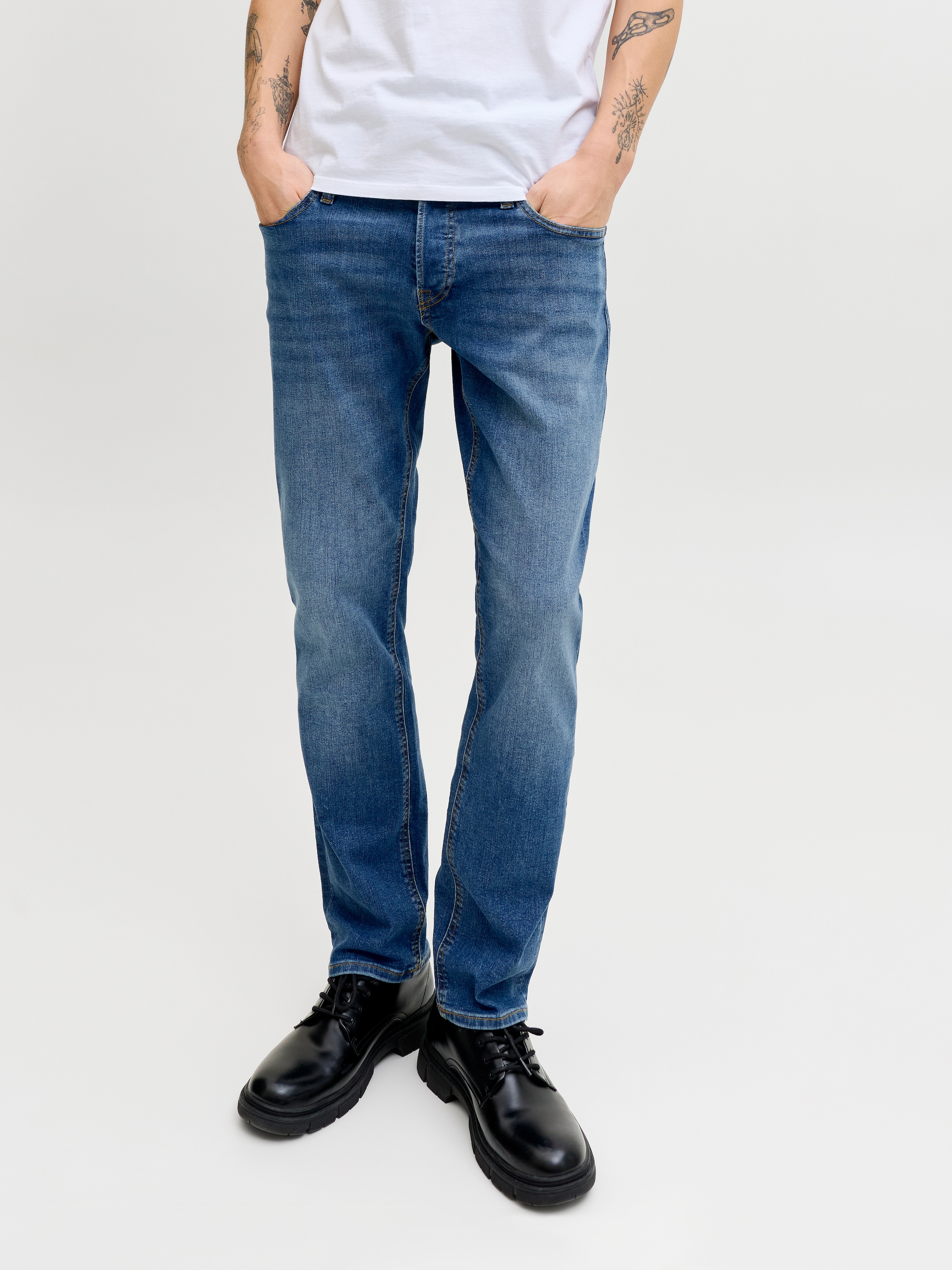 Jack & Jones Slim-fit-Jeans »JJIGLENN JJORIGINAL SQ 270/223 2 PK MP« Packung, 2 tlg.