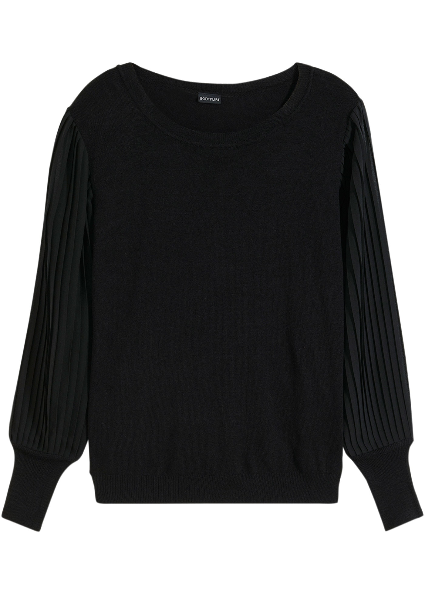 bonprix Strickpullover »Feinstrickpullover aus fließendem Viskose-Mix« Feinstrickpullover aus fließendem Viskose-Mix