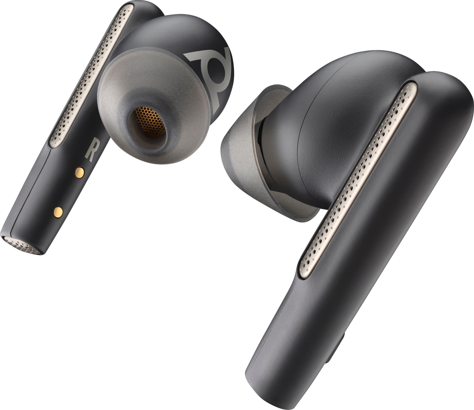 Wireless-Headset »Ersatz Buds schwarz (L+R) für Voyager Free 60/60+«, Bluetooth,...