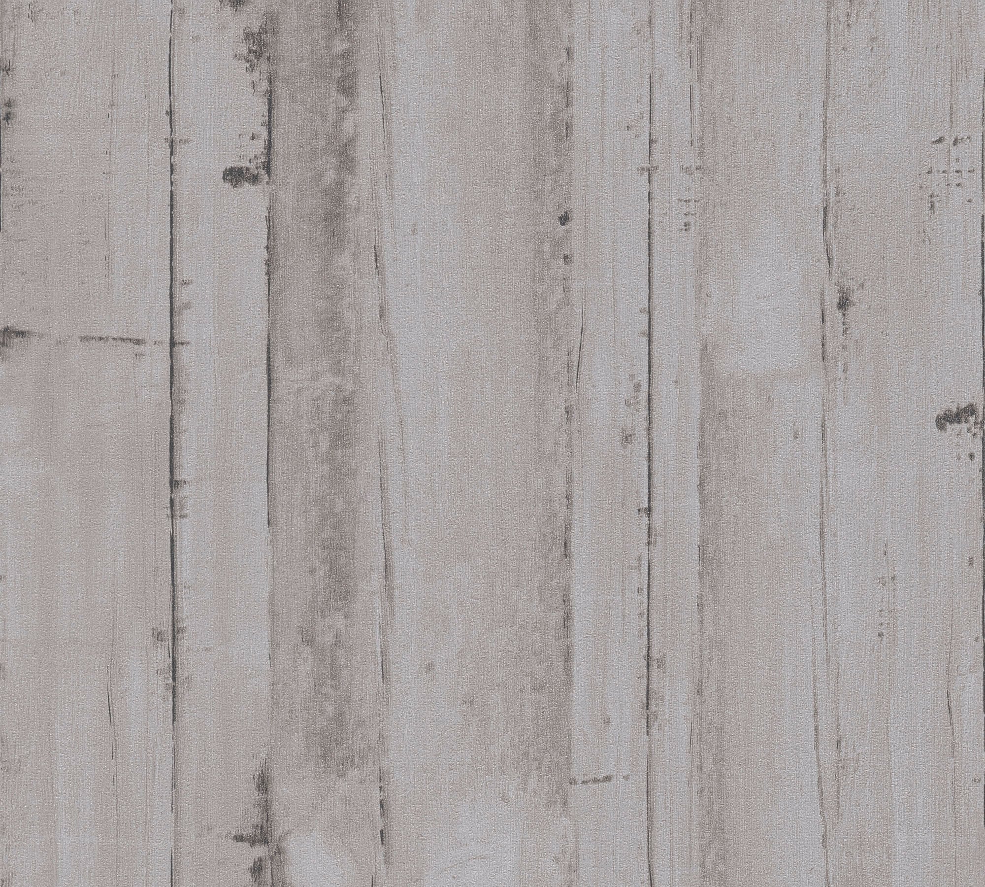 A.S. Création »Natural Living Holztapete« gemustert | matt | neutral leicht strukturiert PVC-Frei, skandinavische Tapeten, Wohnzimmer