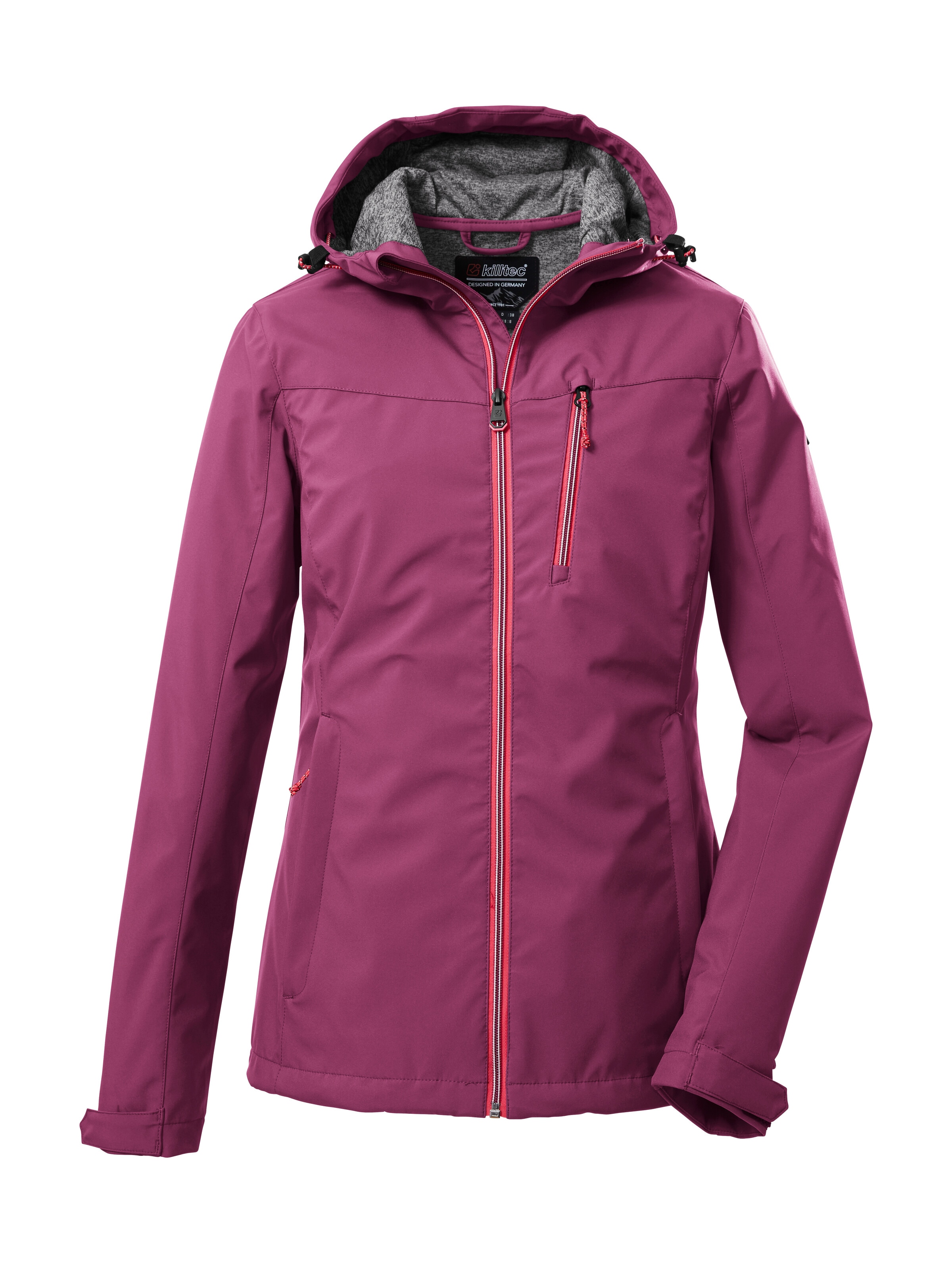 Killtec Softshelljacke »KOS 89 WMN SFTSHLL JCKT« Damen Softshelljacke: Wind-und wasserdicht, atmungsaktiv