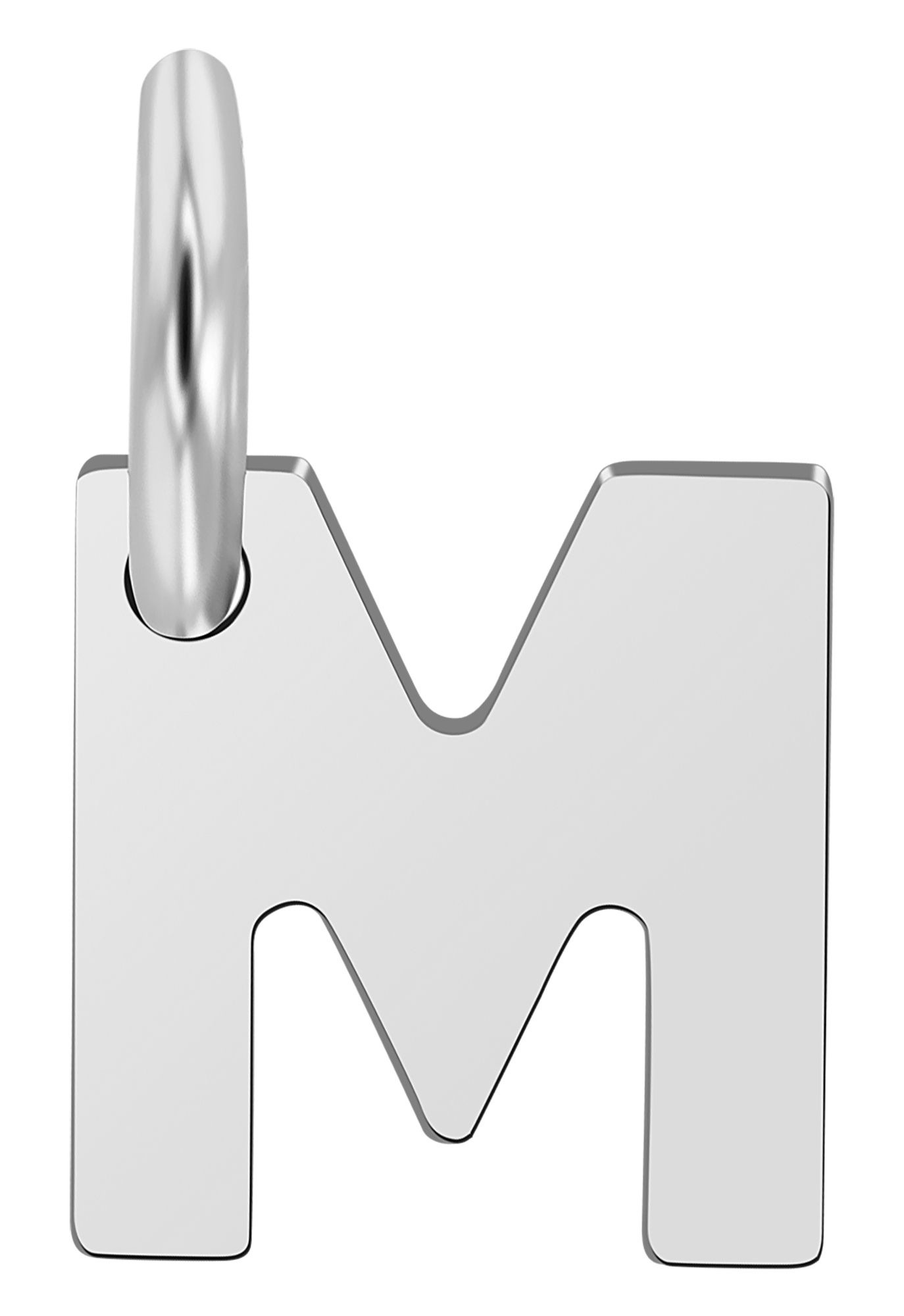 Adelia´s Buchstabenanhänger »Unisex Anhänger ¿ Buchstabe N Buchstabenanhänger aus 925 Silber«