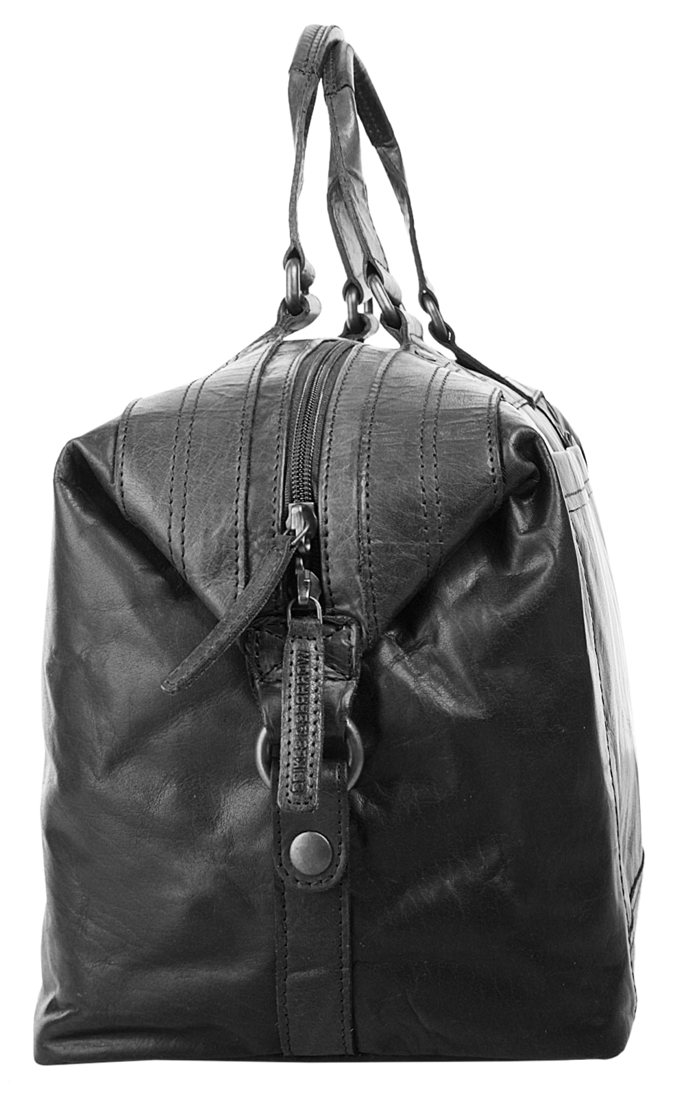 Spikes & Sparrow Reisetasche, echt Leder