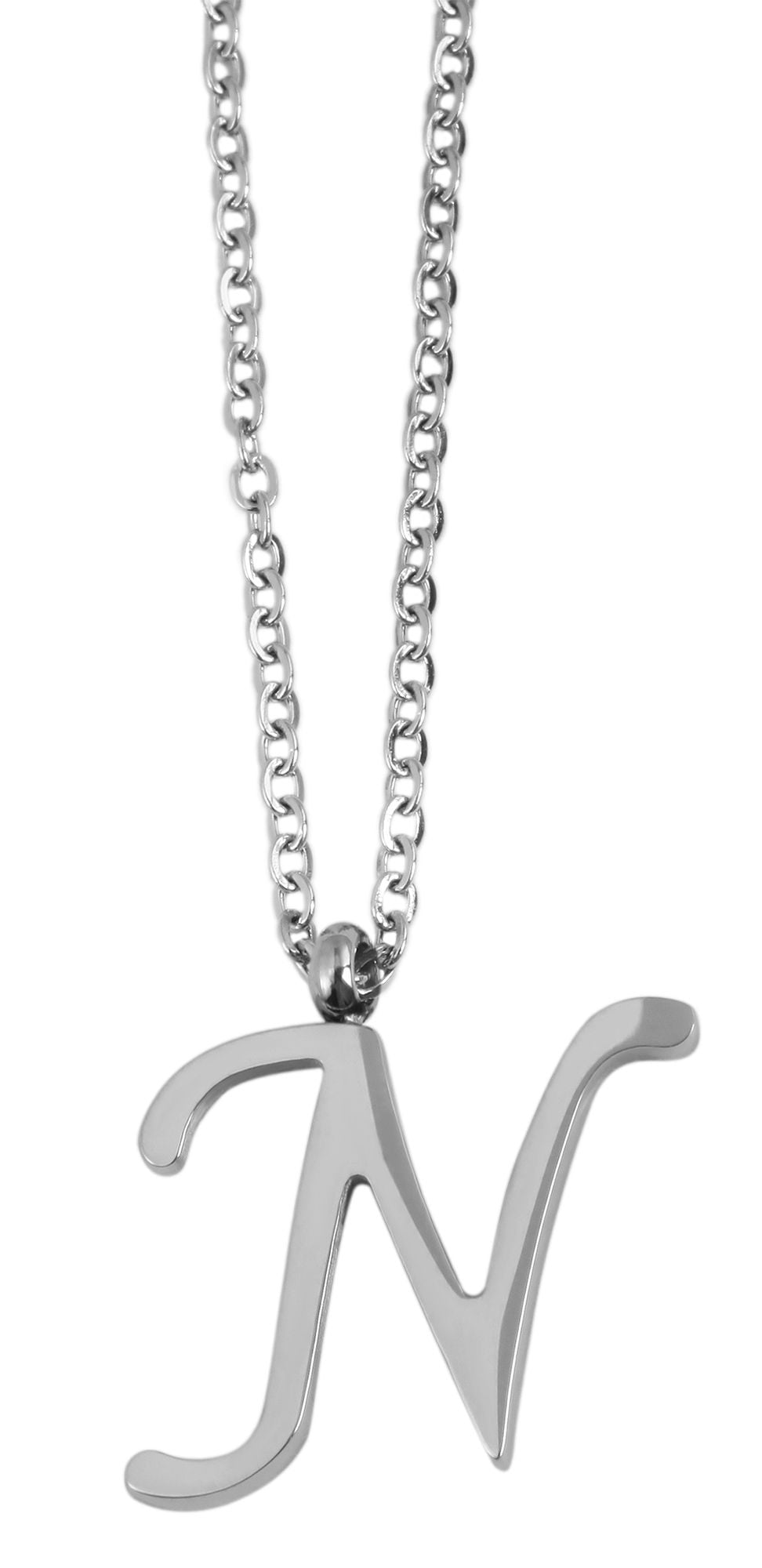 Adelia´s Kette ohne Anhänger »Unisex Halskette mit Anhänger ¿ Buchstabe S aus Edelstahl«