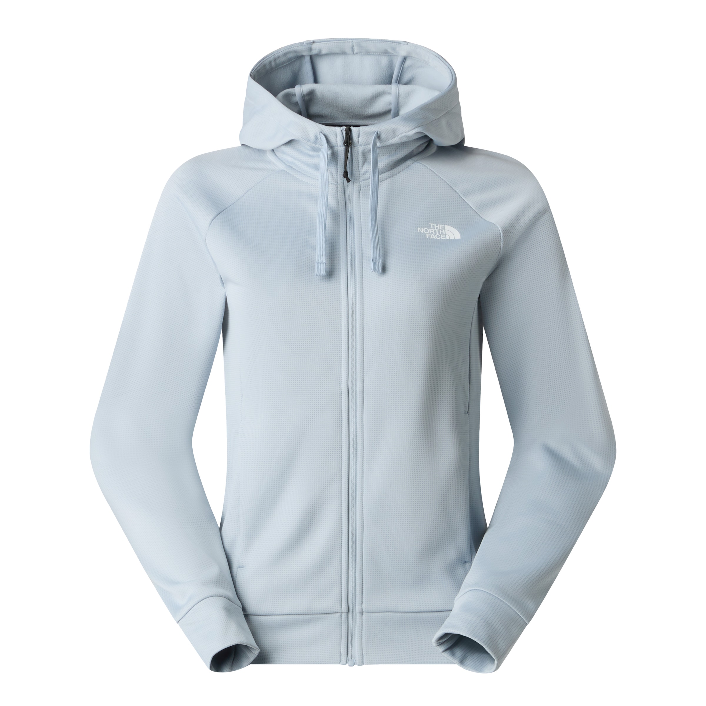 The North Face Fleecejacke »W REAXION 2.0 HOODED FULL ZIP JACKET« mit Kapuze sportlicher Stil, mit Kapuze und Kordelzug, mit Eingrifftaschen