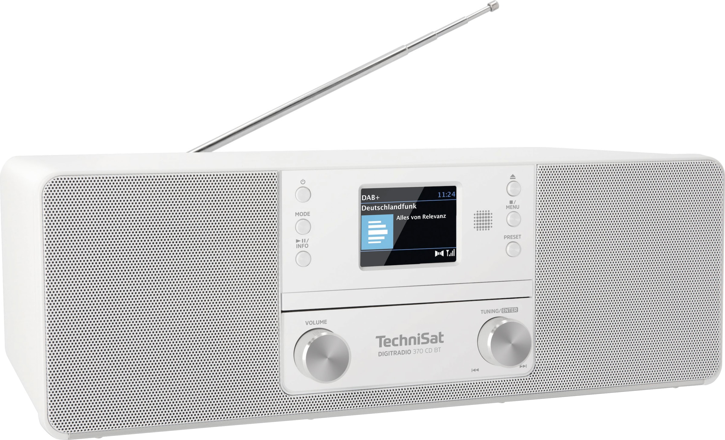 TechniSat Digitalradio (DAB+) »DIGITRADIO UKW bei kaufen OTTO -Digitalradio W) 370 10 (Bluetooth jetzt BT«, RDS CD mit (DAB+)