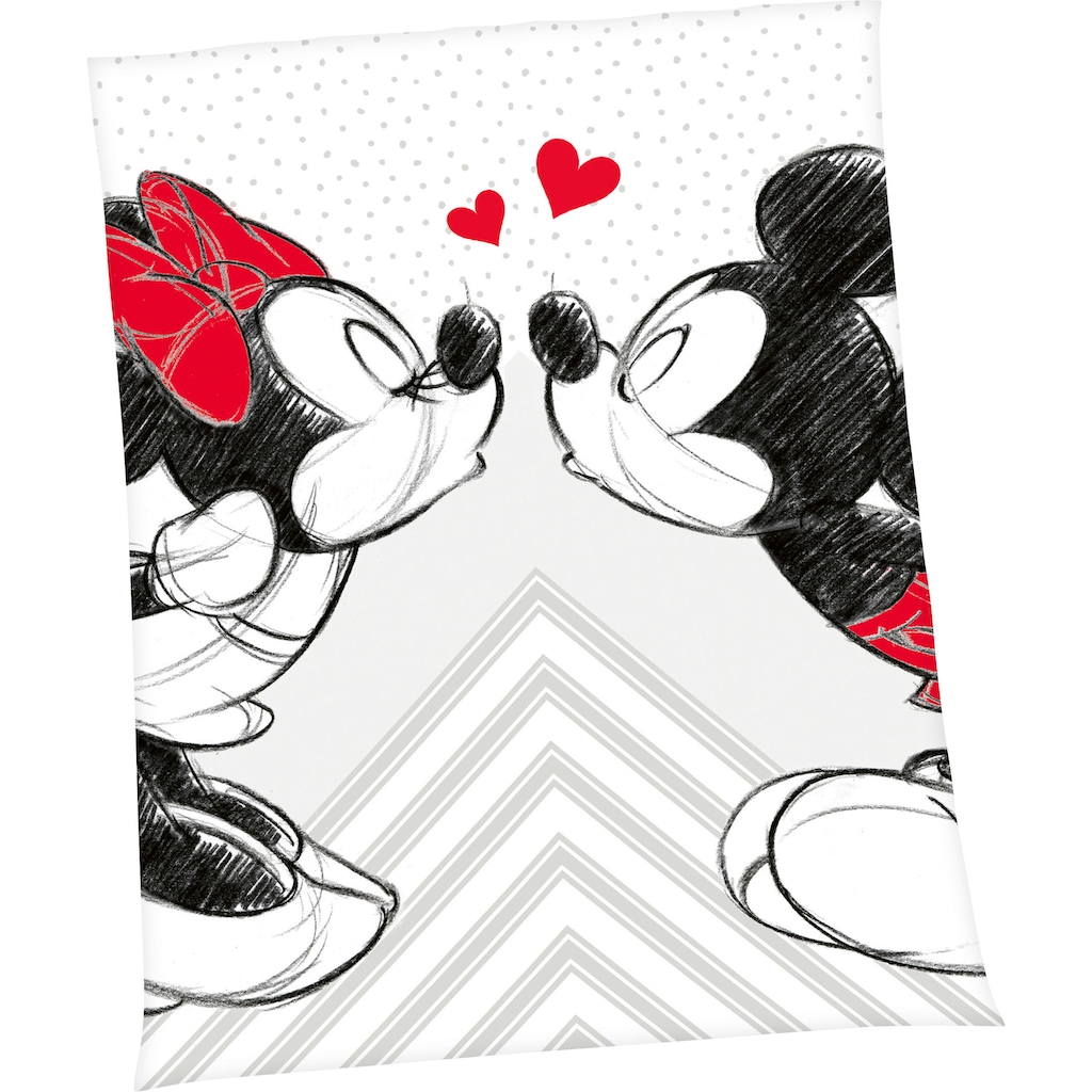 Disney Wohndecke »Disney´s Mickey und Minnie Mouse«