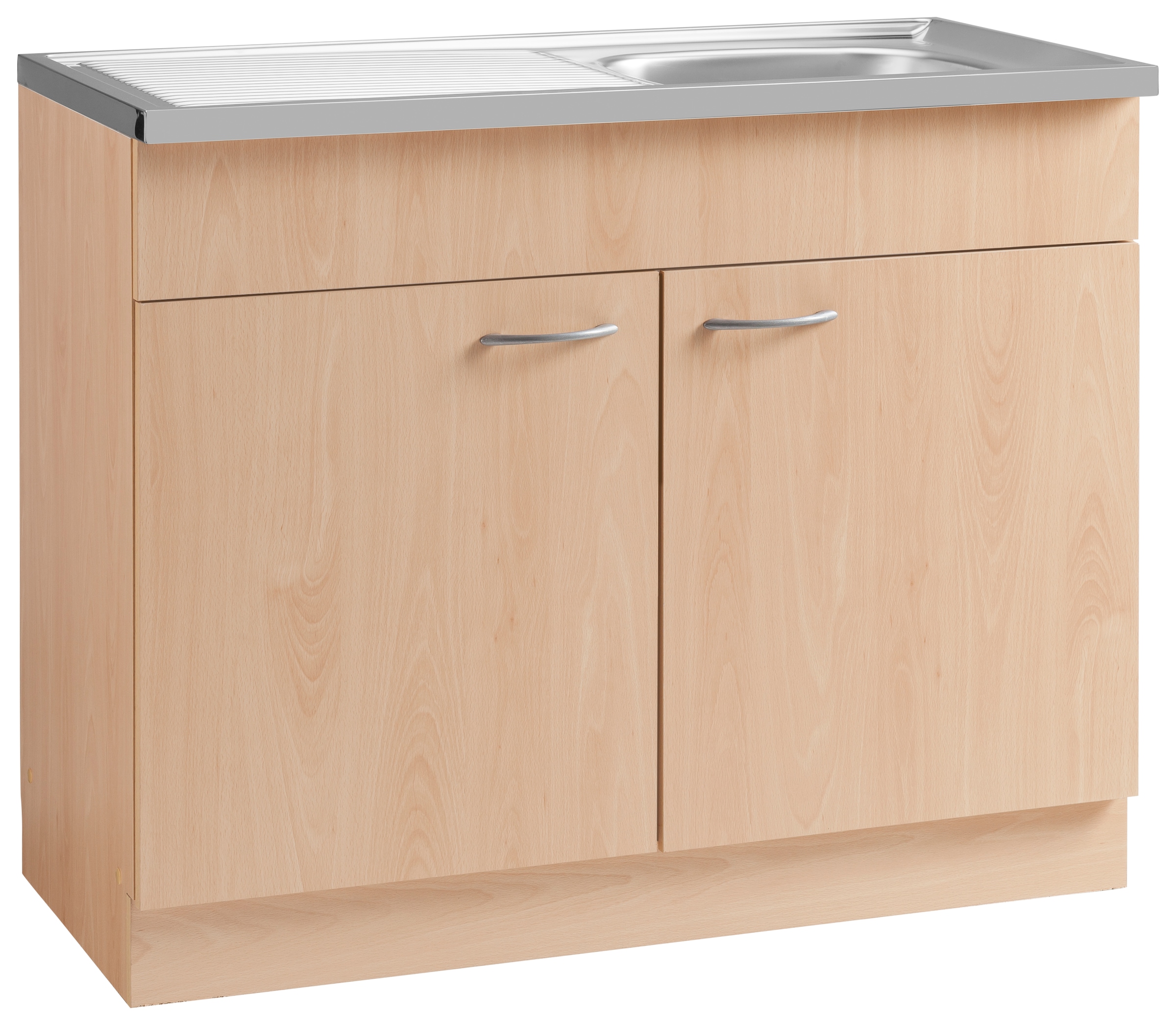 wiho Küchen Spülenschrank »Kiel«, 100 cm breit mit Auflagespüle kaufen bei  OTTO