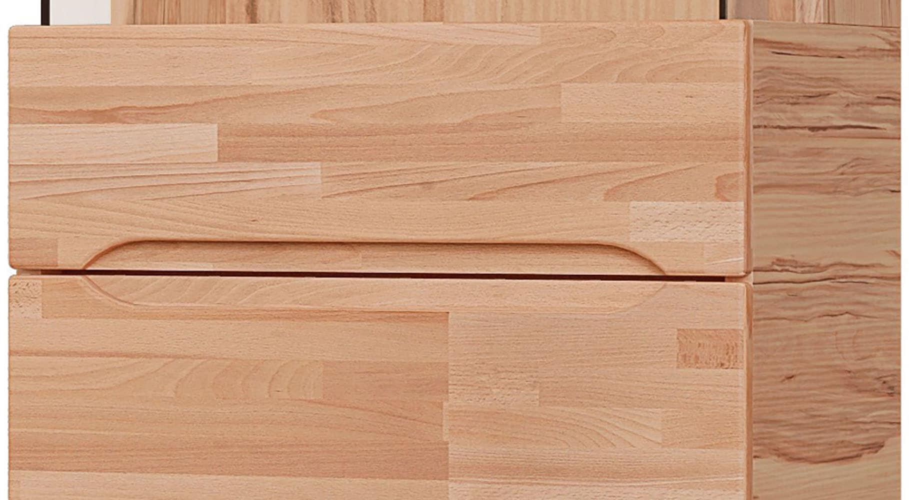 OTTO home Wohnwand »VETRO: besteht aus 2 Vitrinen, 1 Lowboard & 1 Wandregal, Wohnzimmer.« 4 Stk. tlg.