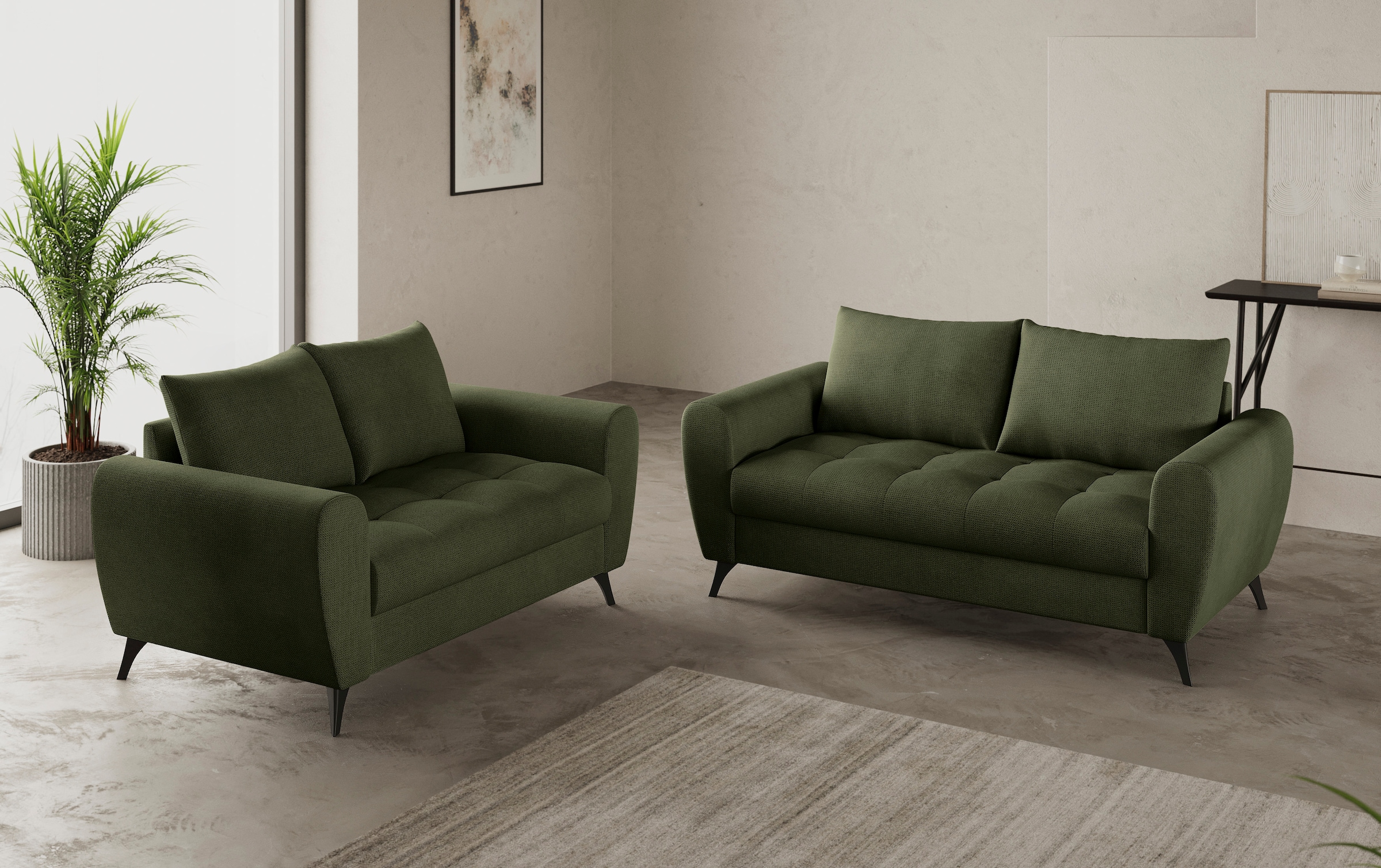 Mr. Couch 2-Sitzer »Blackburn II«, Mit Kaltschaumpolsterung bis 140 kg belastbar