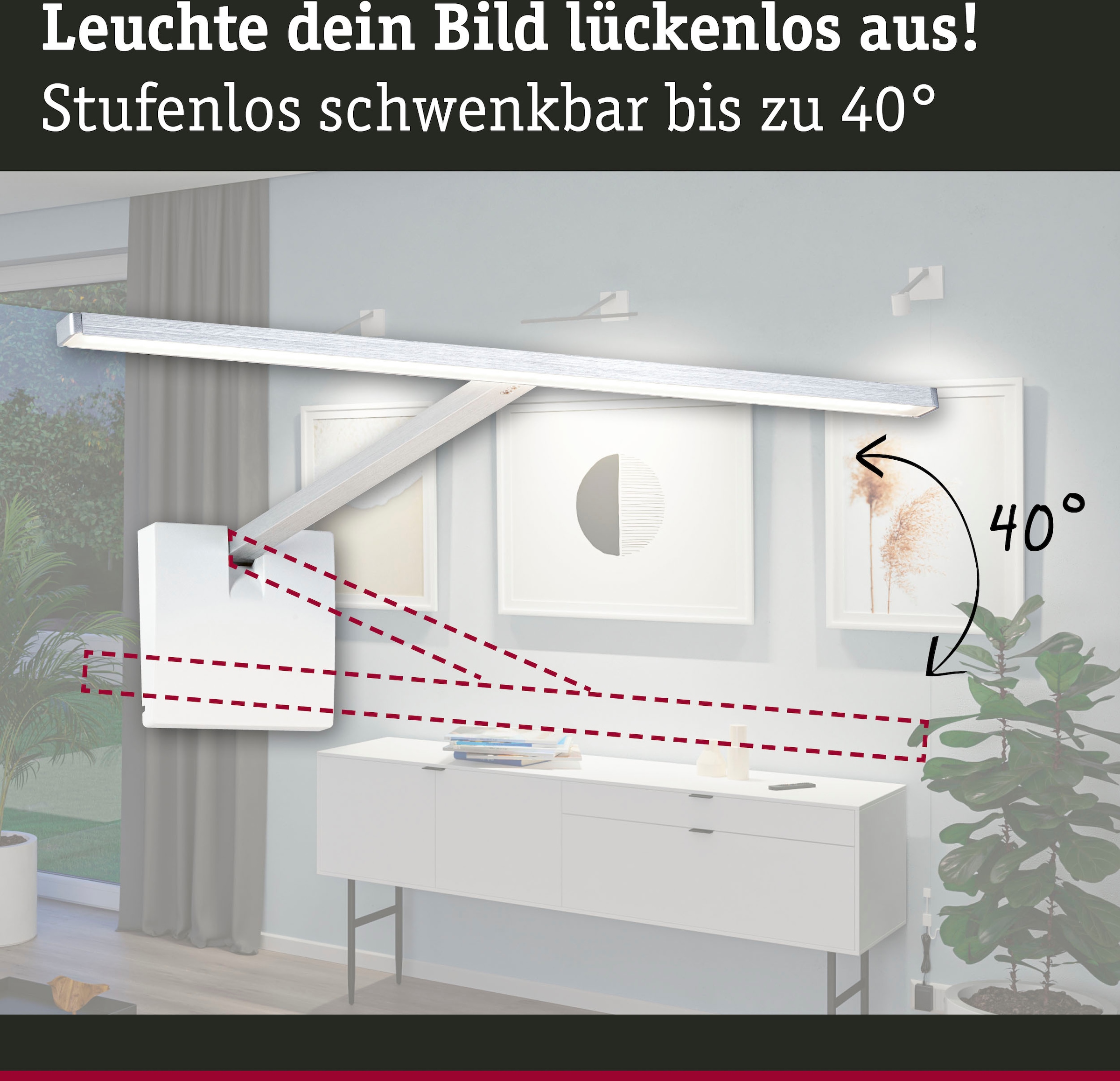 Paulmann LED Bilderleuchte »Xana«, 1 flammig, dimmbar