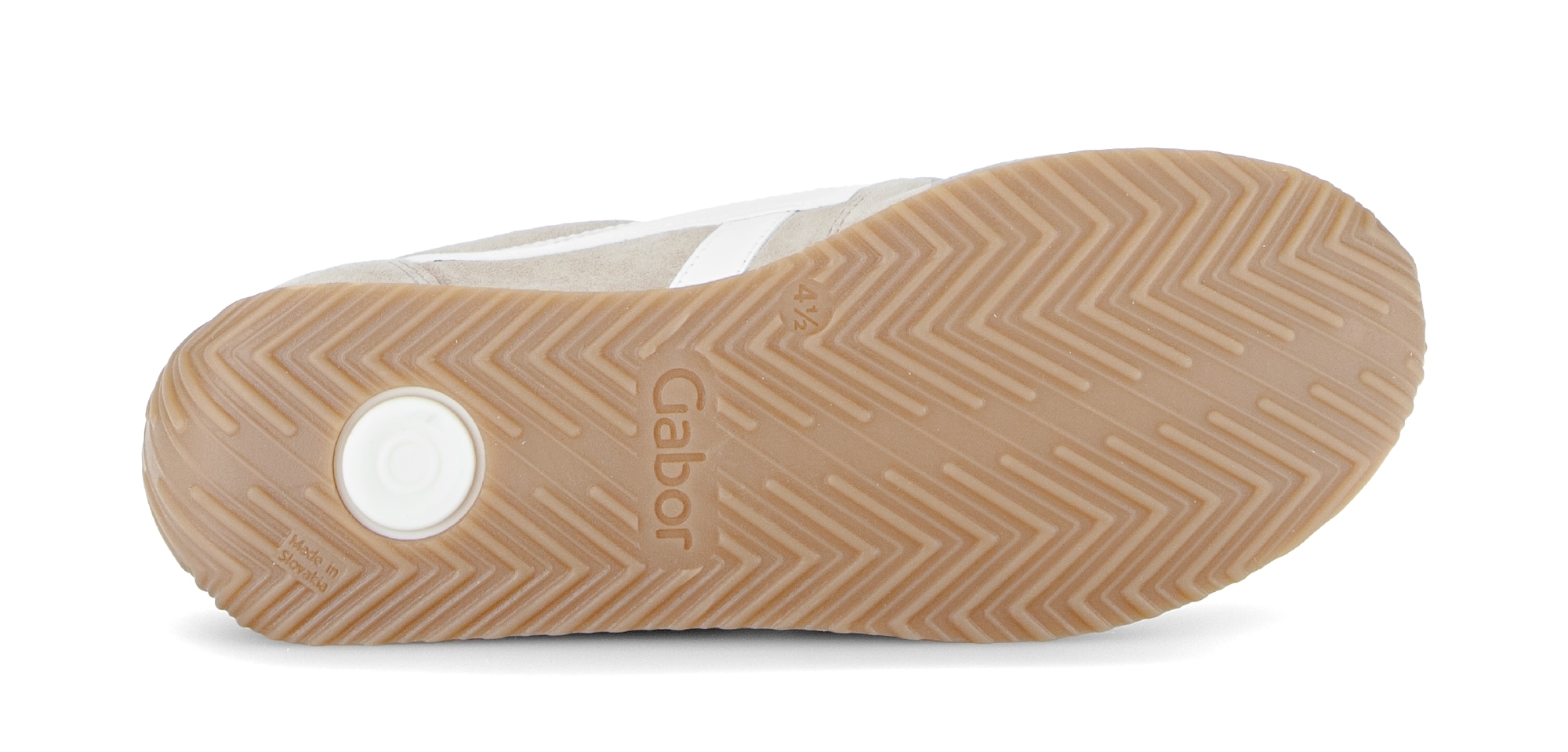 Gabor Keilsneaker »Davos«  , Freizeitschuh, Komfortschuh, Schnürschuh mit Kontrastbesatz, H-Weite