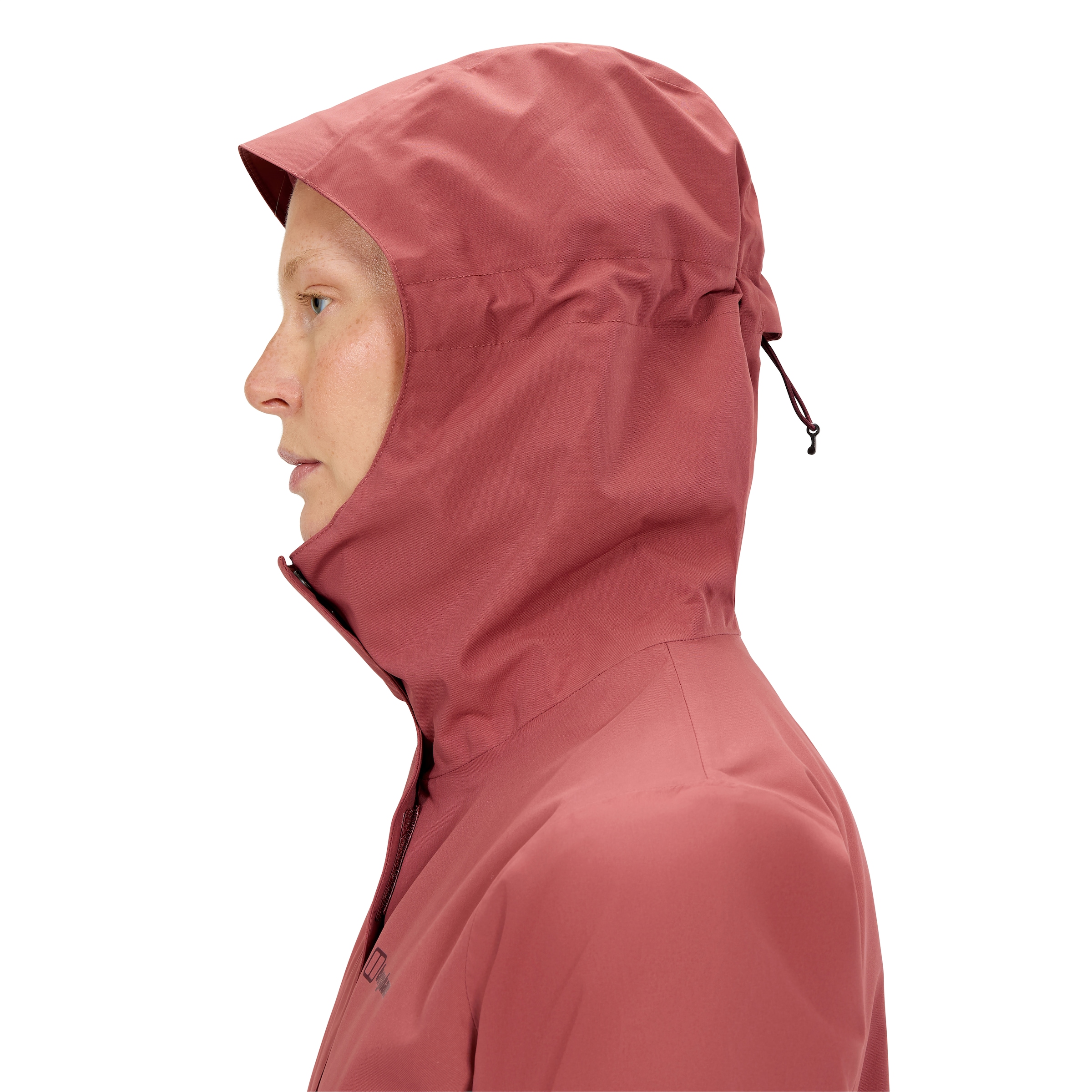 Berghaus Softshelljacke »OMEARA LONG SHELL JKT AF« sportlicher Stil, mit verstellbarer Kapuze, atmungsaktiv