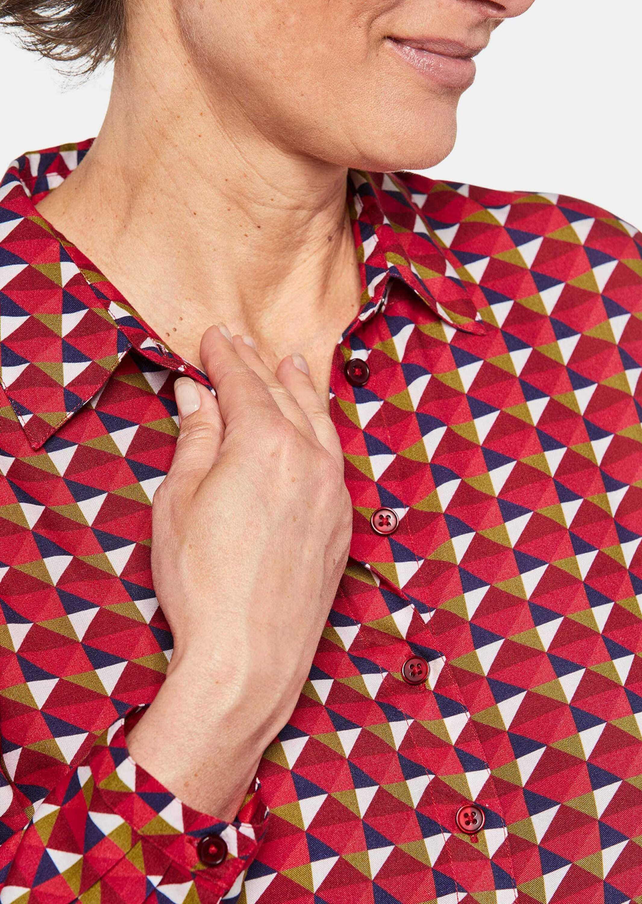 GOLDNER Druckkleid »Kleid Bequemes Freizeitkleid in modischem Druck«