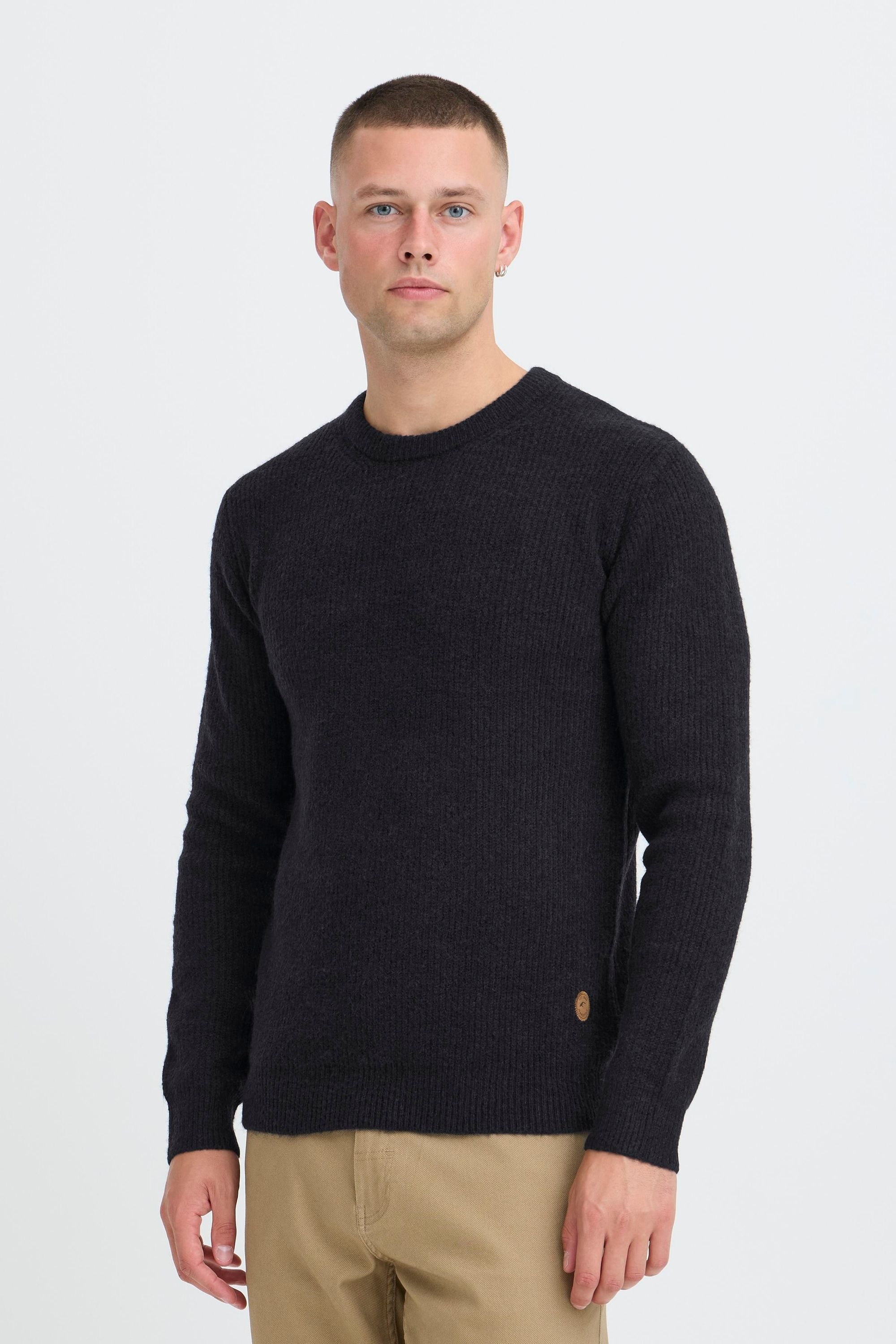 Indicode Strickfleece-Pullover »Strickpullover IDBratram«