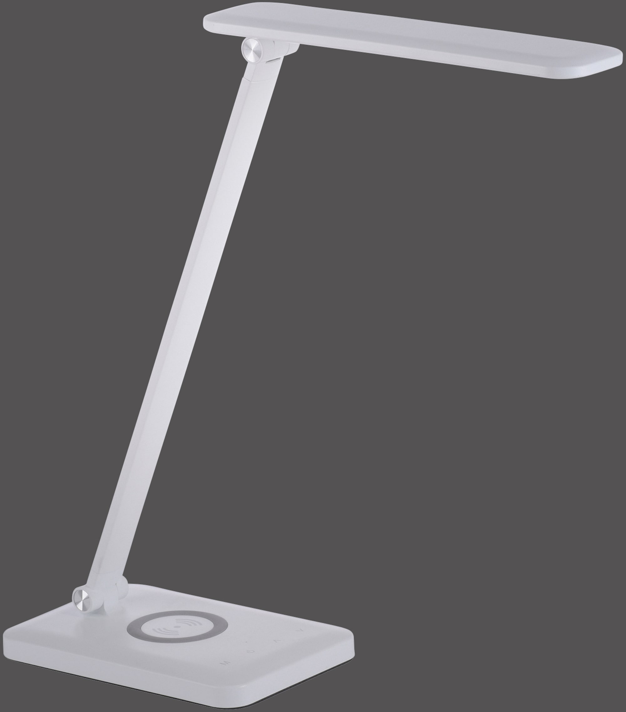JUST LIGHT LED Tischleuchte »FLORENTINA«, 1 flammig, Leuchtmittel LED-Board | LED fest integriert, Touchdimmer, CCT, Ladefunktion für Handy über USB oder per Induktion