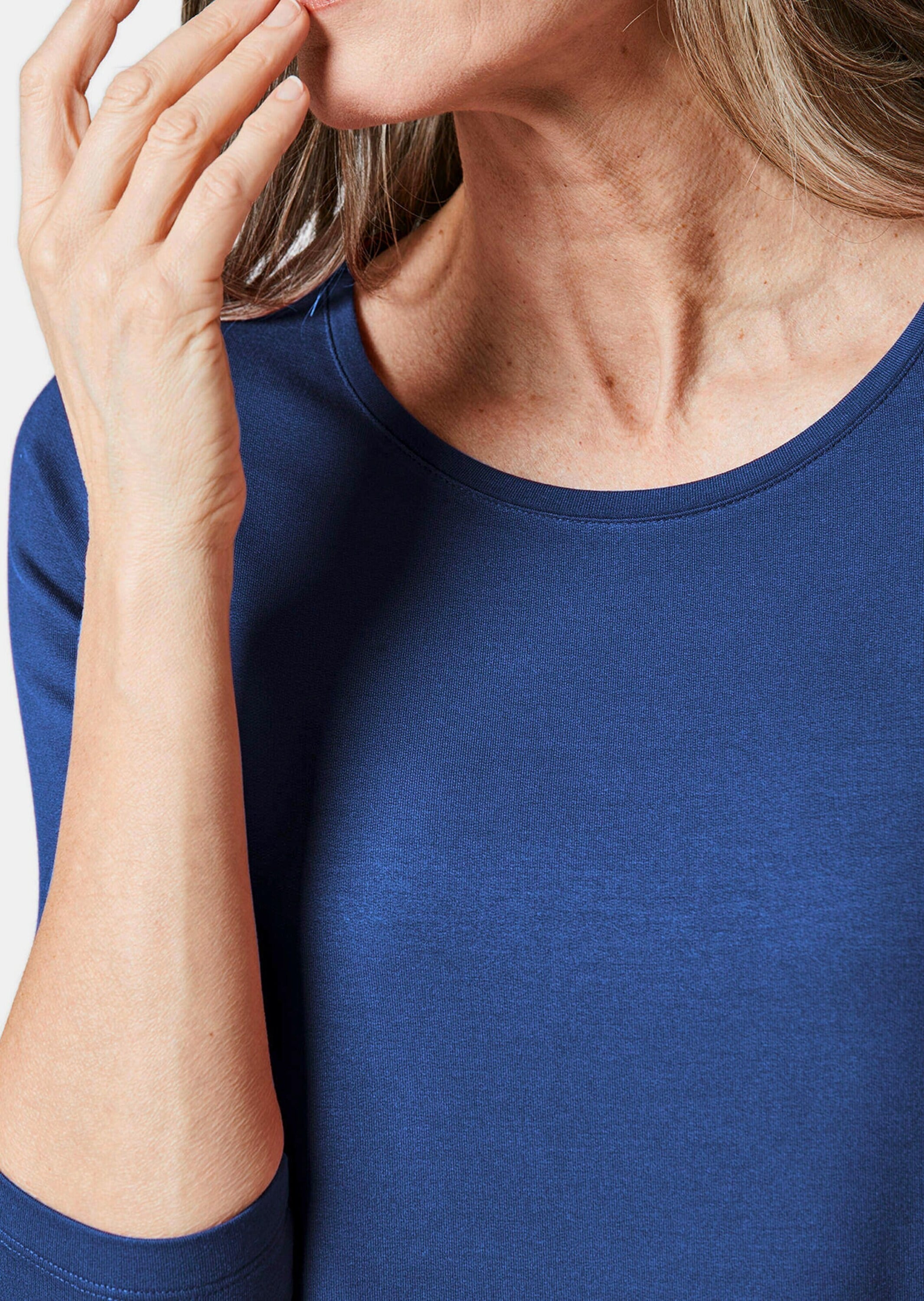 GOLDNER 3/4-Arm-Shirt »Kombifreundliches Shirt mit ¾ Arm«