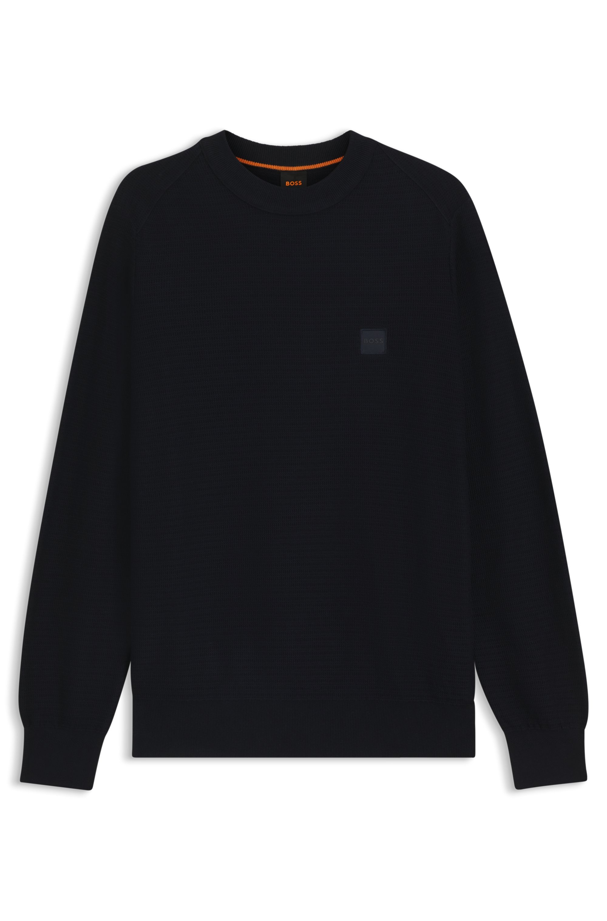BOSS ORANGE Strickpullover »Anion«, mit BOSS-Badge