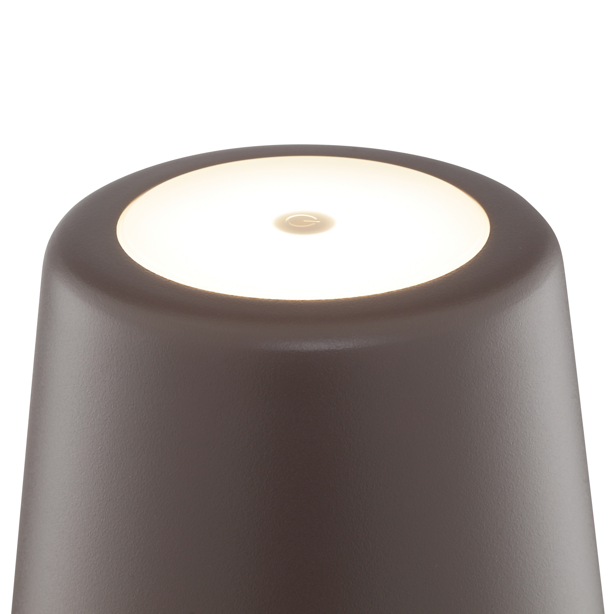 Brilliant LED Tischleuchte »Kaami - mobile LED Außen Akku Tischlampe 2er-Set« LED-Modul 2 Stk. Warmweiß 310 lm, Touchdimmer, USB, Akku, Outdoor, Indoor, Akkuleuchte 37cm hoch