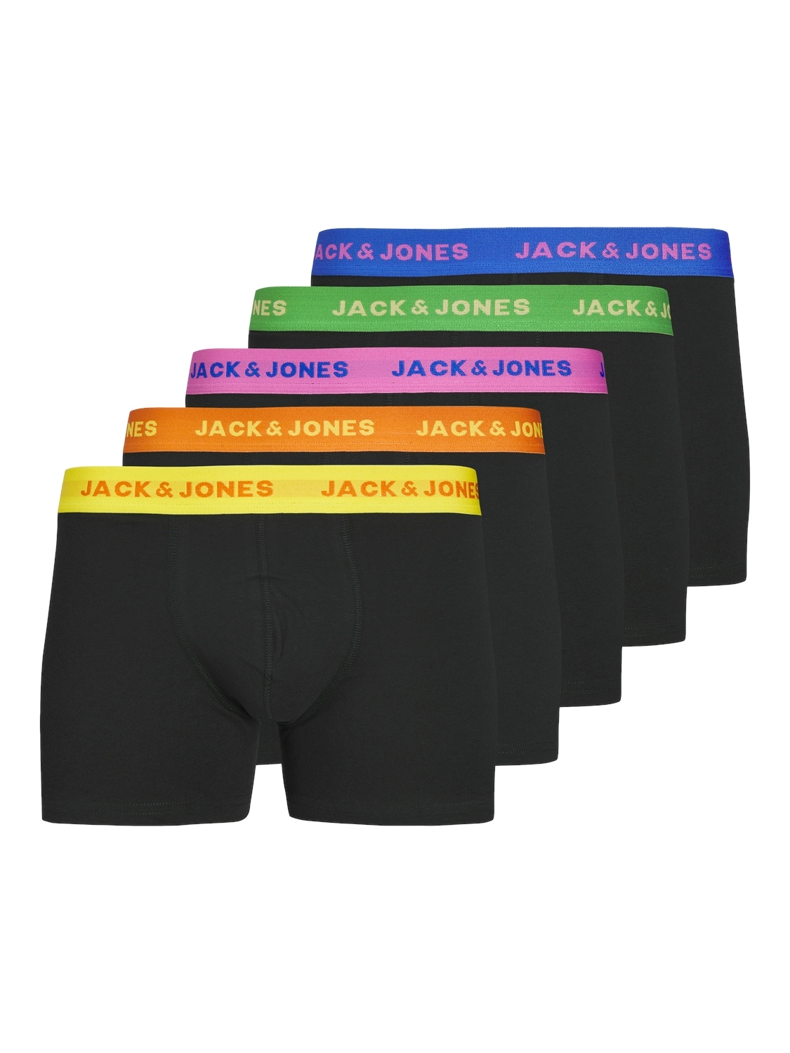 Boxershorts »JACLEO SOLID TRUNKS 5 PACK«, (Packung, 5 St.)